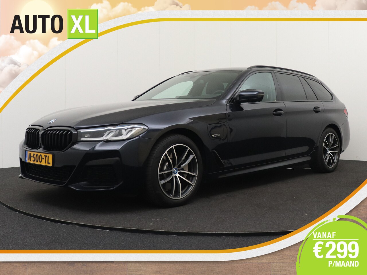 BMW 5-serie Touring - 530e M-Sport Laser-LED Leder/Sportstoel Camera Carplay - AutoWereld.nl