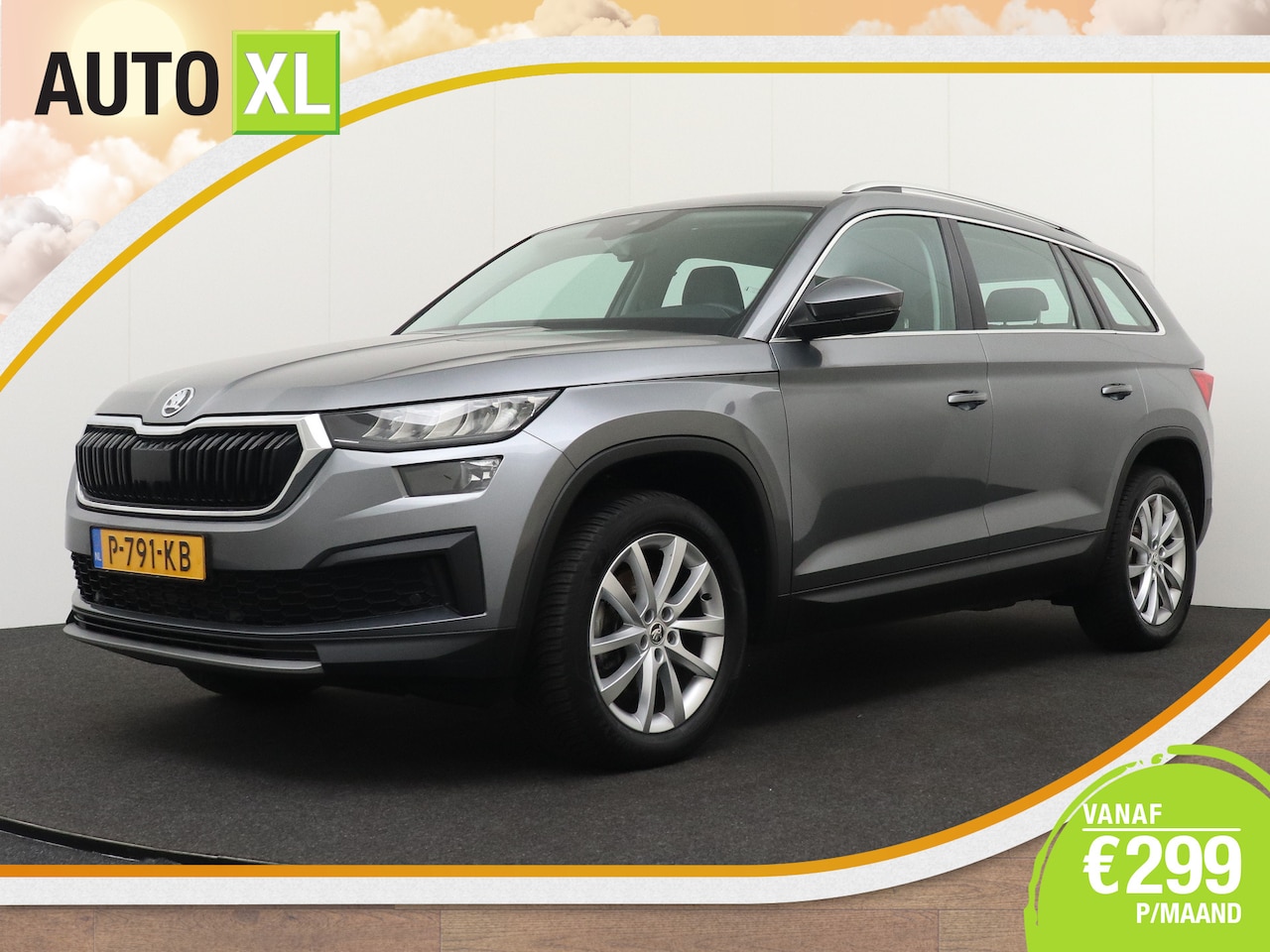 Skoda Kodiaq - 1.5T 150 PK Aut. Business+ Half-Leder/Sportstoelen Trekhaak - AutoWereld.nl