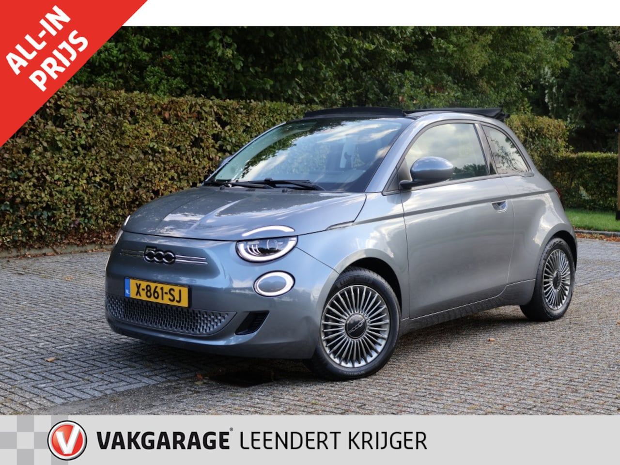 Fiat 500 - La Prima 42 kWh Rijklaarprijs|12 maanden BOVAG garantie - AutoWereld.nl