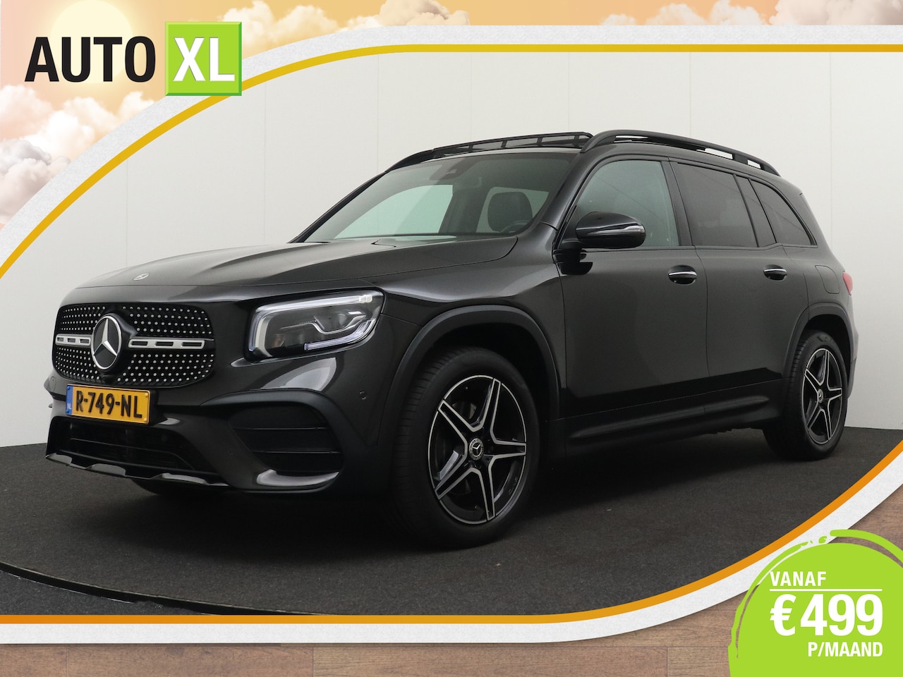 Mercedes-Benz GLB - 200 AMG Night-Pack 7-Pers Pano-dak Carplay 19'LMV LED - AutoWereld.nl