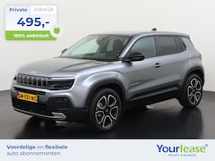Jeep Avenger - Summit 54 kWh 3 fase | All-in 495, - Private Lease | Direct uit voorraad