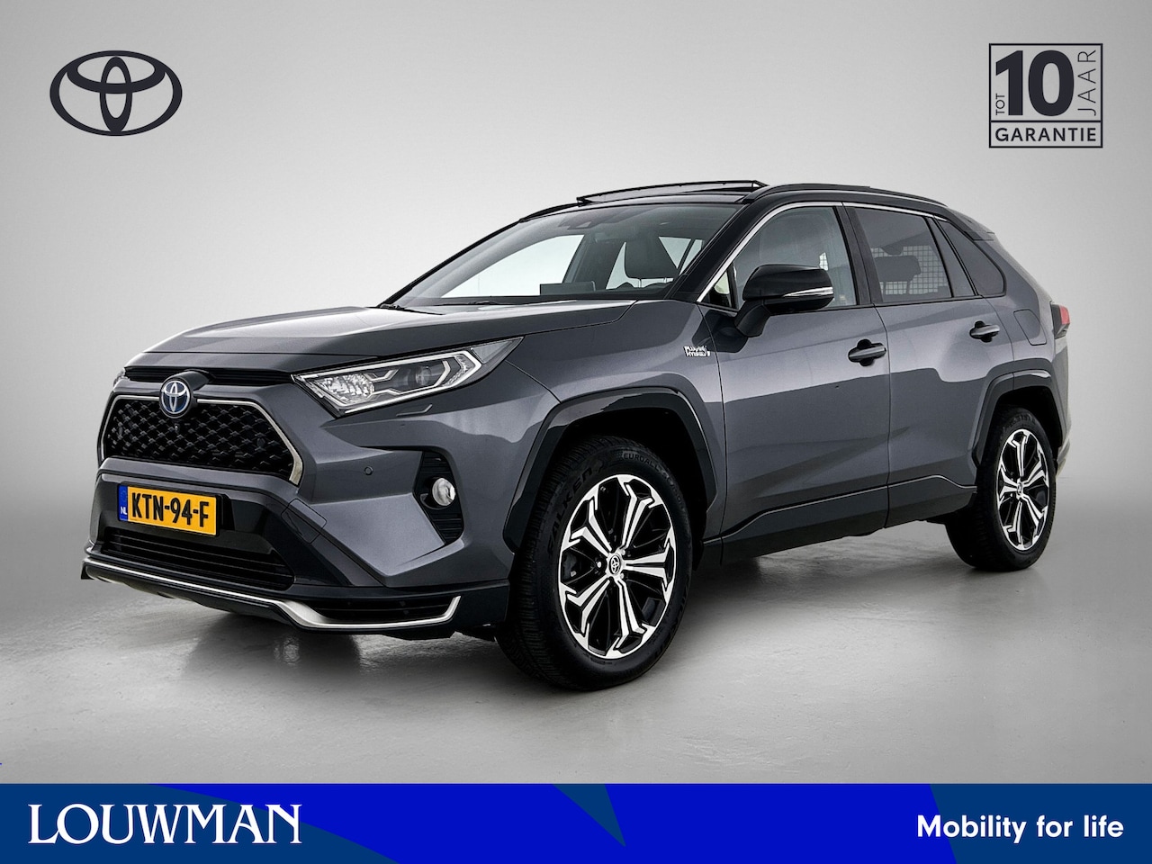 Toyota RAV4 - 2.5 Plug-in Hybrid AWD Bi-Tone Plus | Voorruit-Stuur-Stoelverwarming | JBL | Panodak | Par - AutoWereld.nl