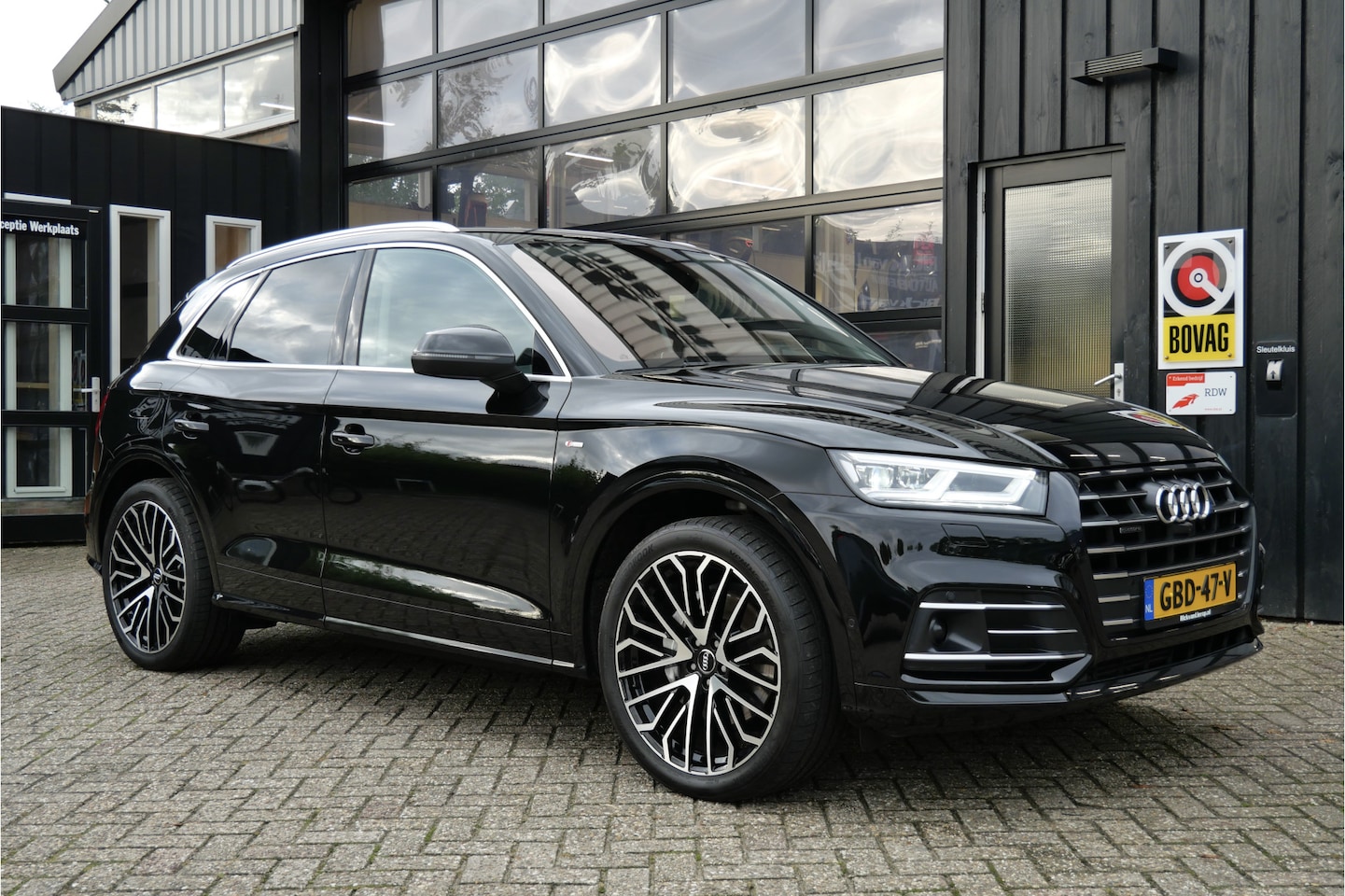 Audi Q5 - 55 TFSI e quattro Competition | Head-Up | B&O | 360º | Trekhaak | 21'' | Keyless | Adap.C - AutoWereld.nl