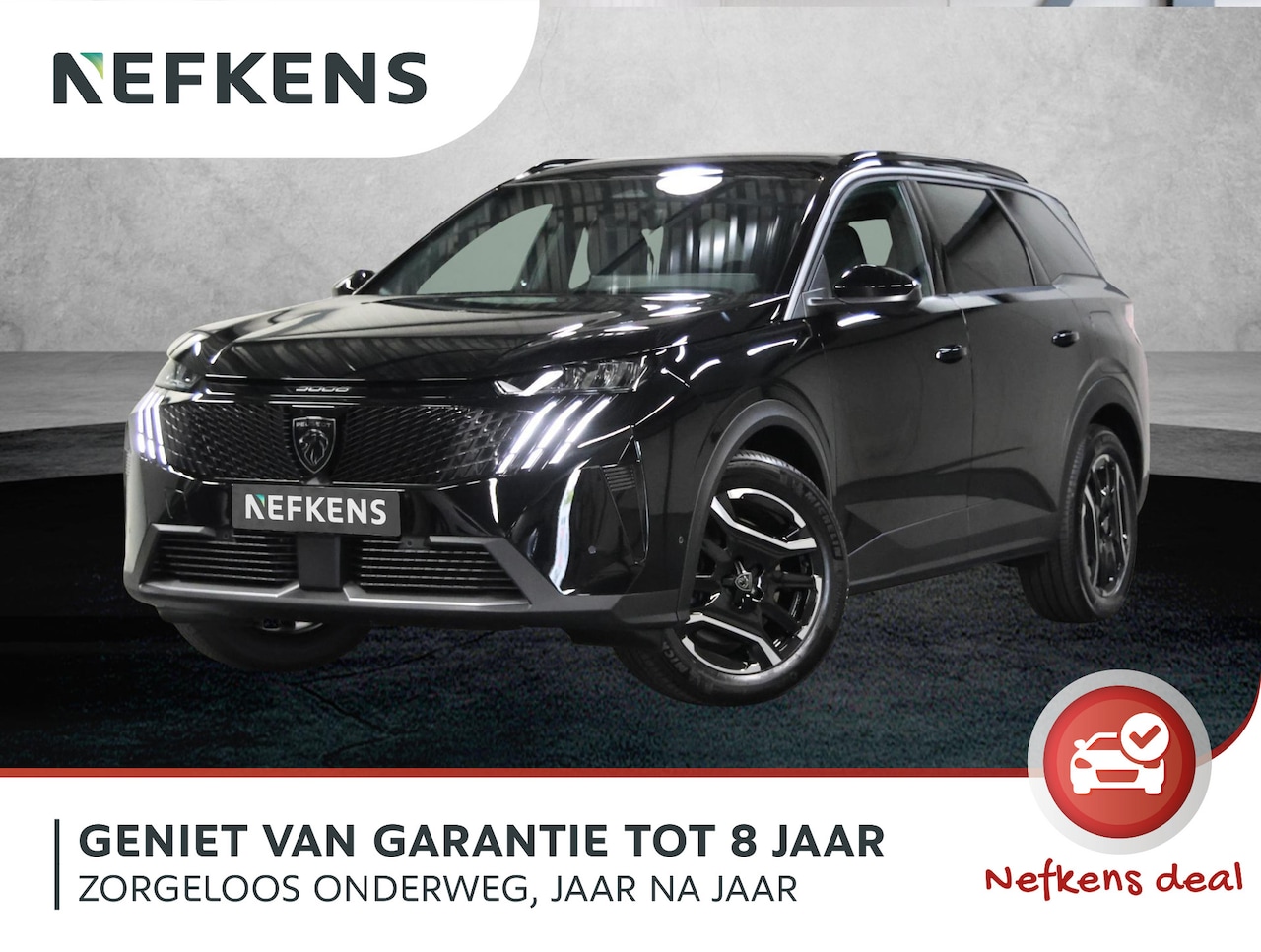 Peugeot e-5008 - Allure 73 kWh 7p | 8 jaar garantie | 360 graden camera | Stoelverwarming | Apple CarPlay / - AutoWereld.nl