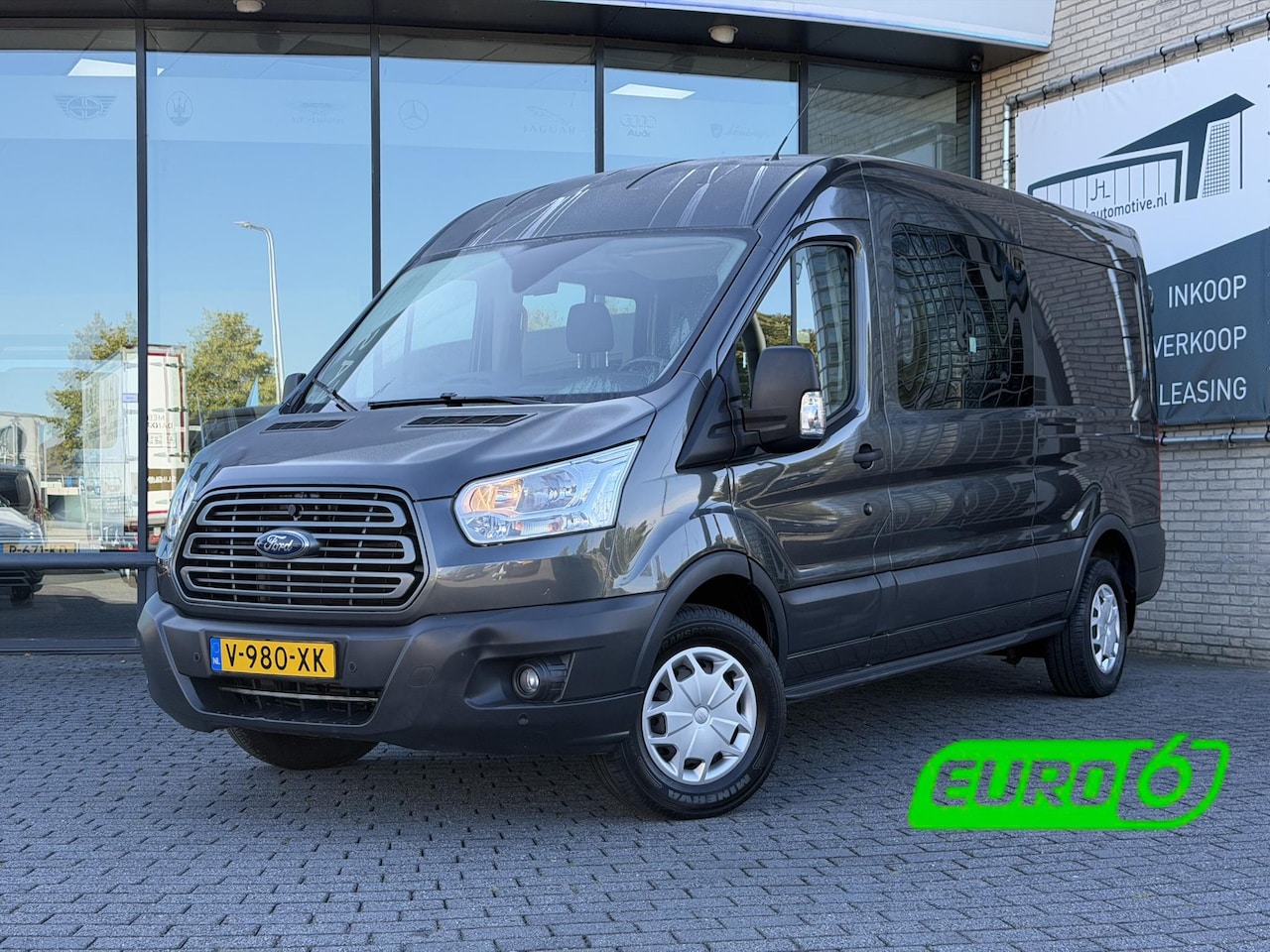 Ford Transit - 330 2.0 TDCI L2H2 DC*NAVI*CAM*A/C*CRUISE*HAAK*TEL* - AutoWereld.nl