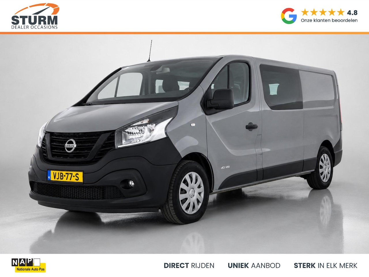 Nissan nv300 - 2.0 dCi 145 L2H1 Acenta Dubbelcabine, 6-Persoons! - AutoWereld.nl