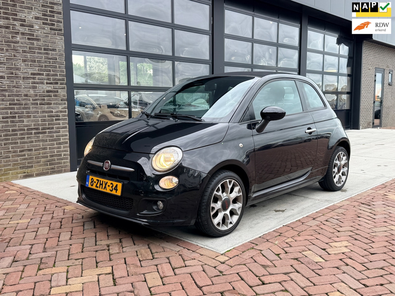 Fiat 500 C - 0.9 TwinAir Turbo 500S | Sportstoelen | Airco | - AutoWereld.nl