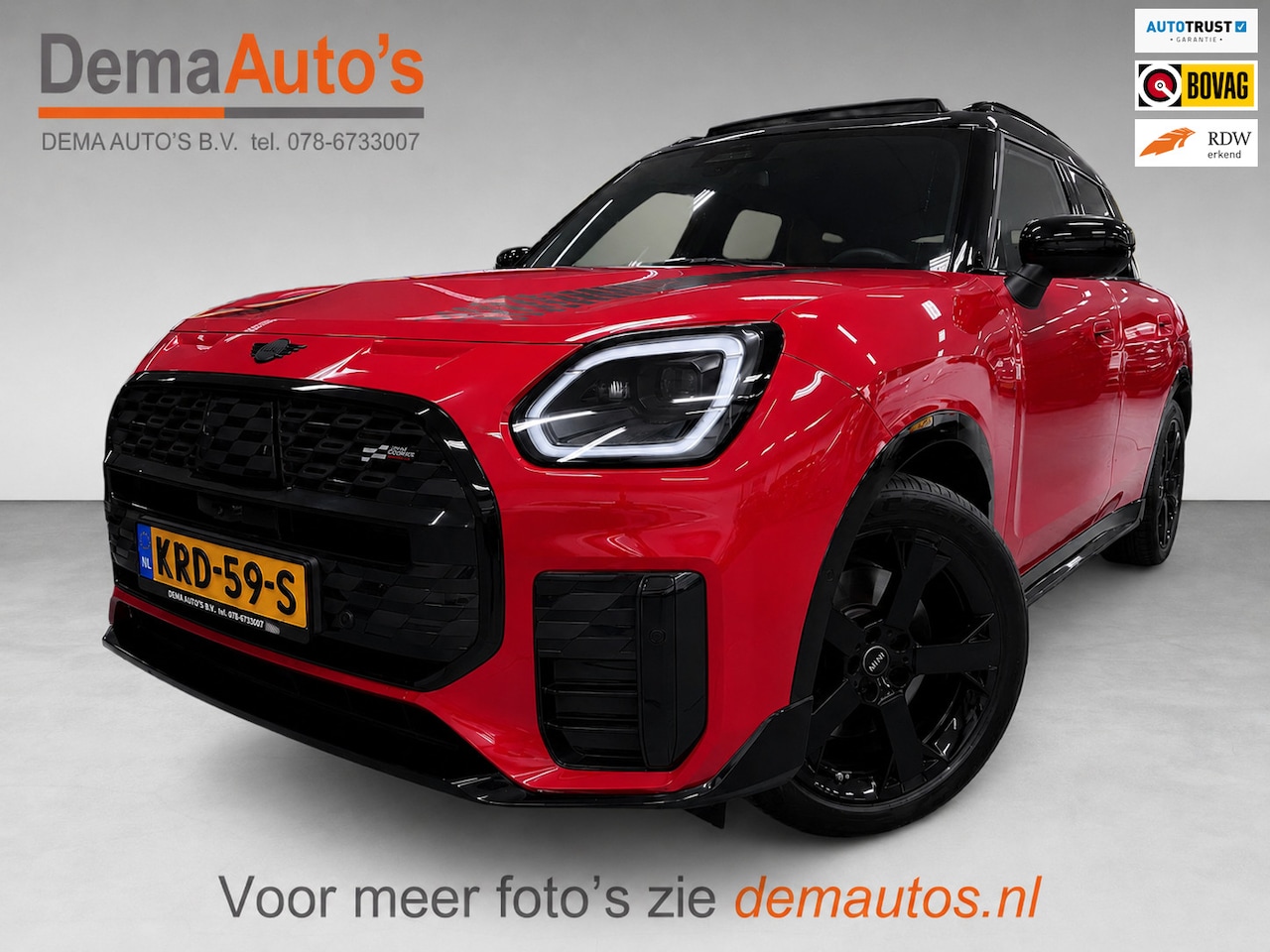 MINI Countryman - 1.5 C John Cooper Works XL NW-PRIJS 67DEURO/MASSAGE+M-STOELEN/PANO/LEDER/H-UP/SFEERVERL/36 - AutoWereld.nl
