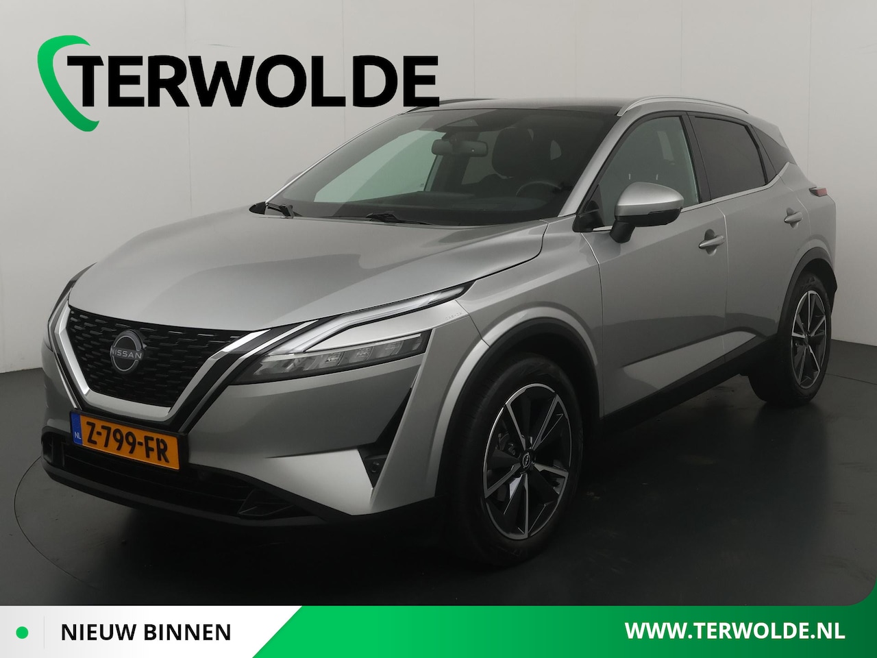 Nissan Qashqai - 1.3 MHEV Xtronic Tekna | Panoramadak | Stoel-, Stuur- & Voorruitverw. | Trekhaak | - AutoWereld.nl