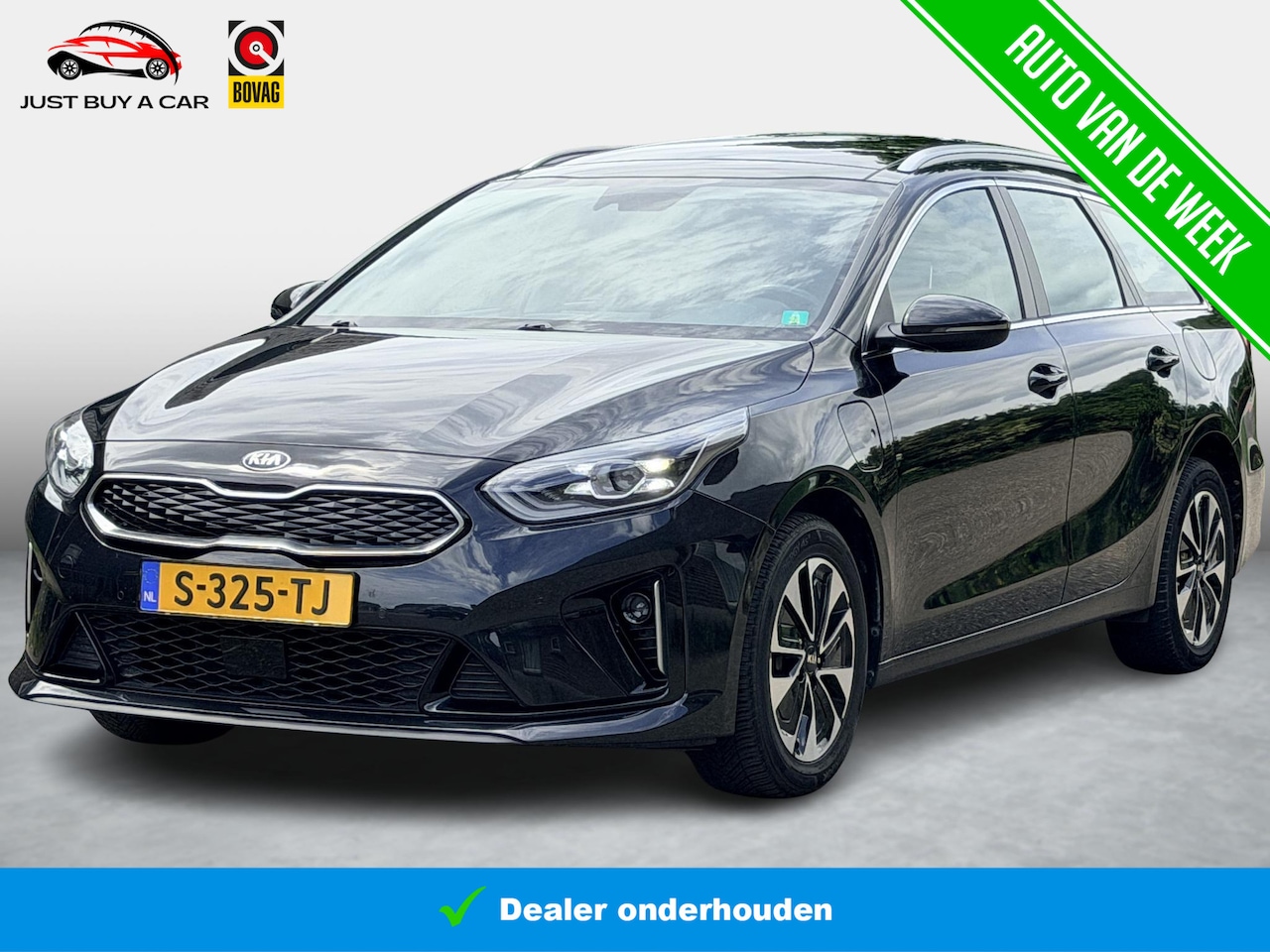 Kia Cee'd Sportswagon - Ceed 1.6 GDI PHEV DynamicLine SoH 98% | Nwe APK en Onderhoud | Panorama Dak | Adaptieve Cr - AutoWereld.nl