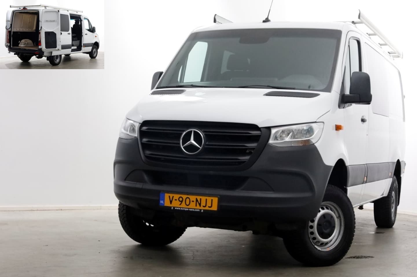 Mercedes-Benz Sprinter - 316 CDI 163pk 7G Automaat L2H1 D.C. 4x4 ZG3 Airco/Navi/Camera 12-2021 - AutoWereld.nl