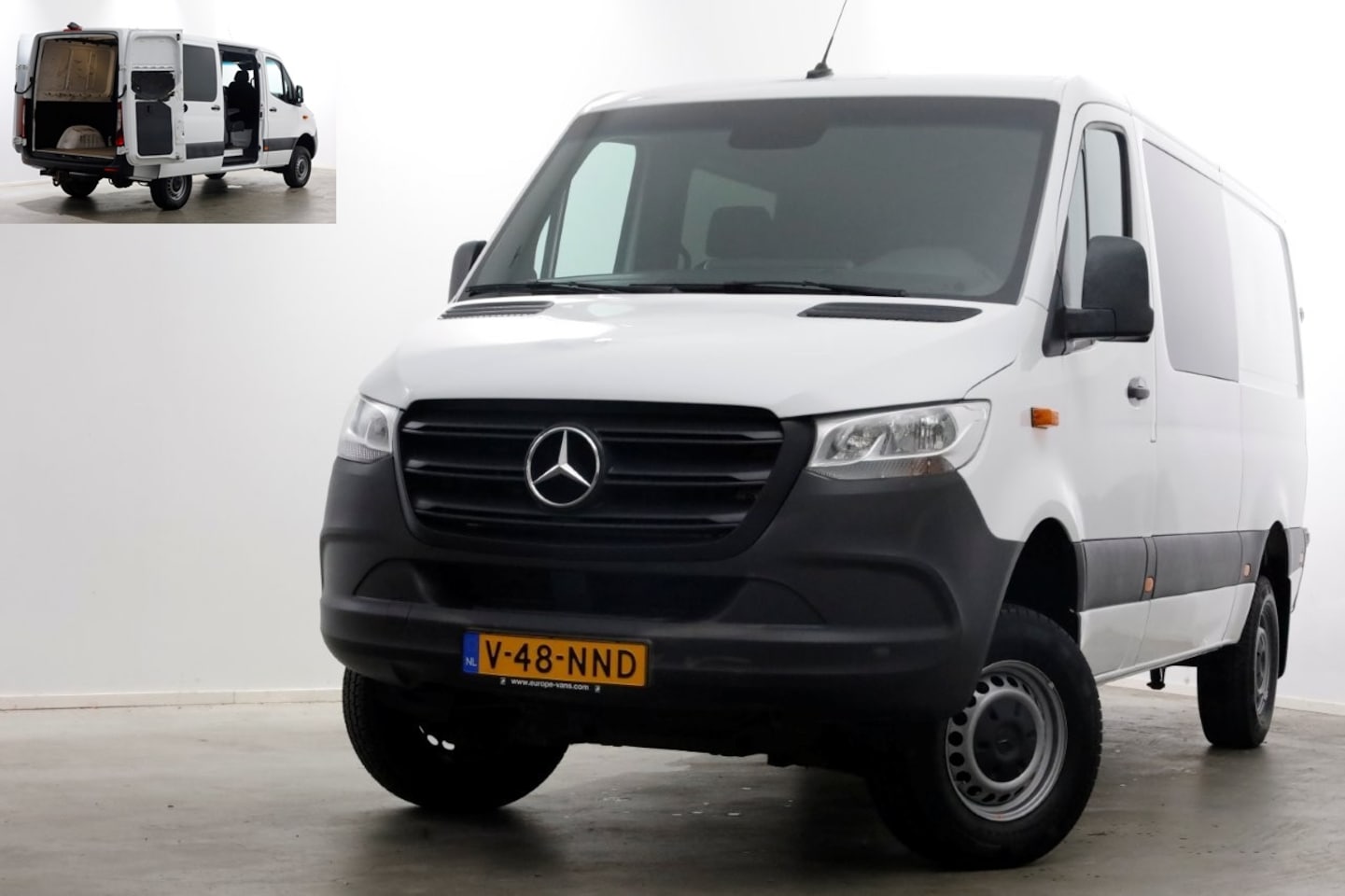 Mercedes-Benz Sprinter - 316 CDI 163pk L2H1 D.C. 4x4 ZG3 Airco/Navi/Camera 08-2020 - AutoWereld.nl