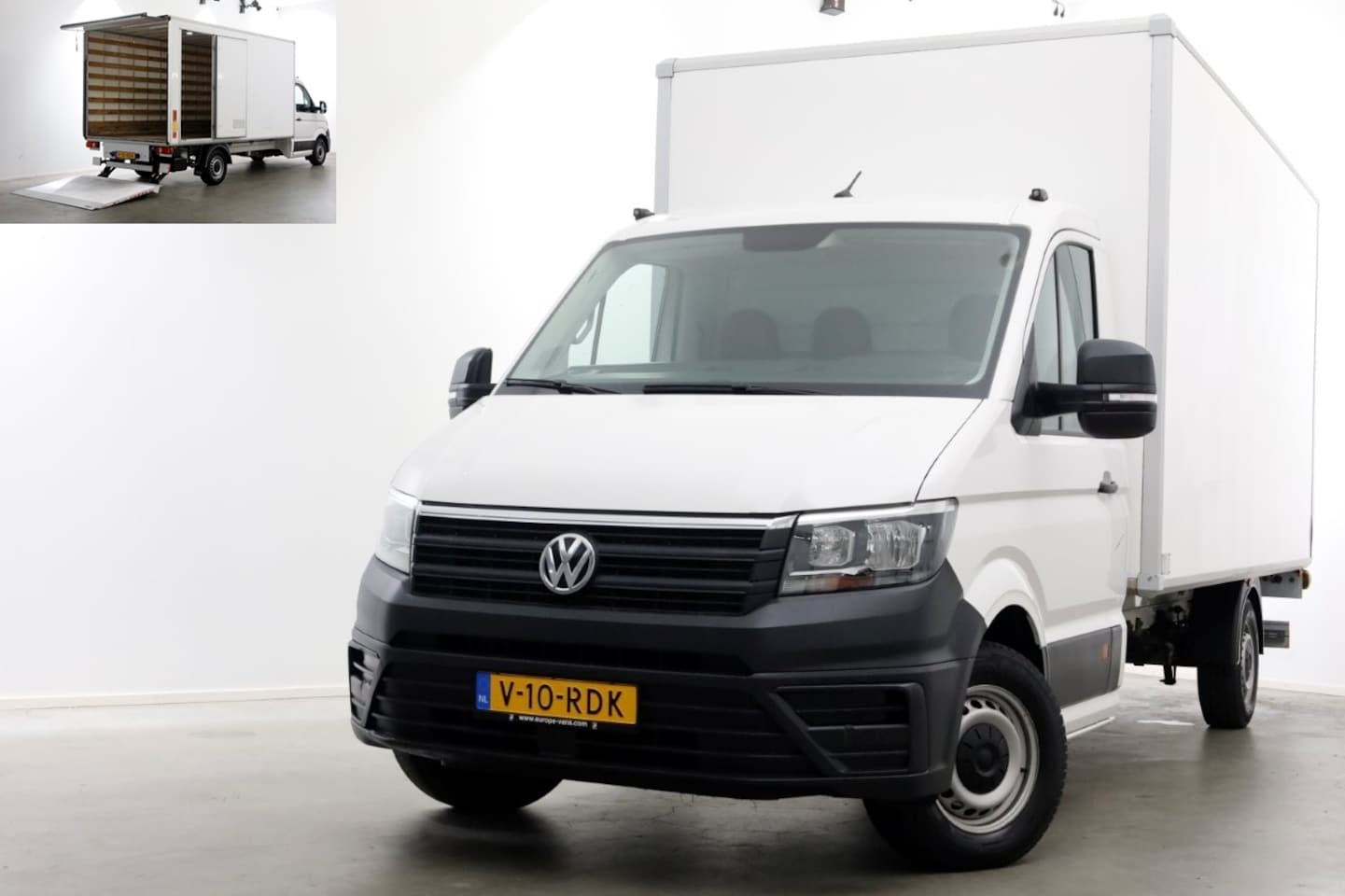 Volkswagen Crafter - 35 2.0 TDI 140pk Bakwagen met laadklep en zijdeur 03-2022 - AutoWereld.nl