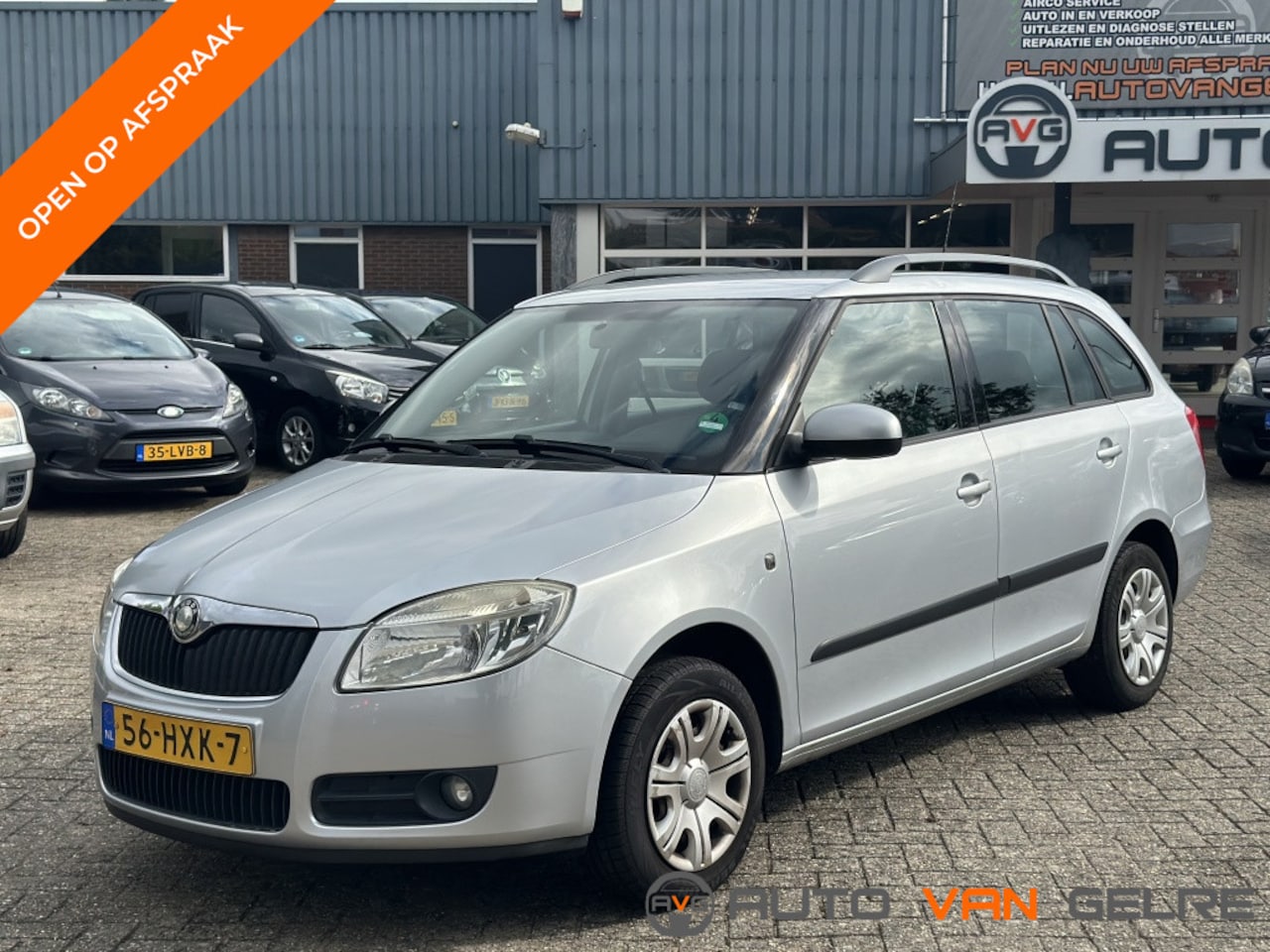 Skoda Fabia Combi - 1.4-16V Ambiente Airco*Cruise CR*Trekhaak*Elek.pak*NAP - AutoWereld.nl
