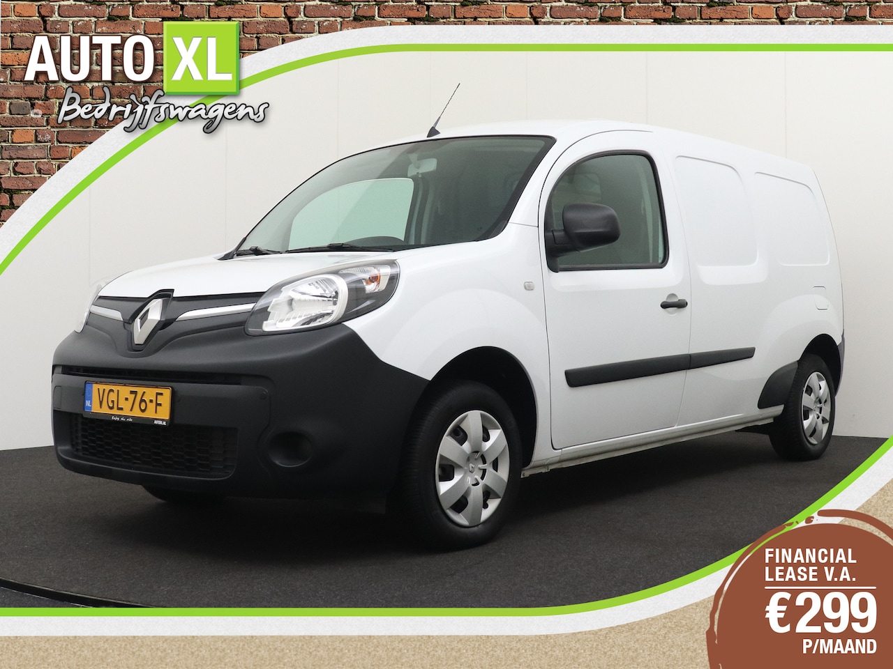 Renault Kangoo - Z.E. Maxi XL Koopaccu Cruise Control Bluetooth Standkachel - AutoWereld.nl