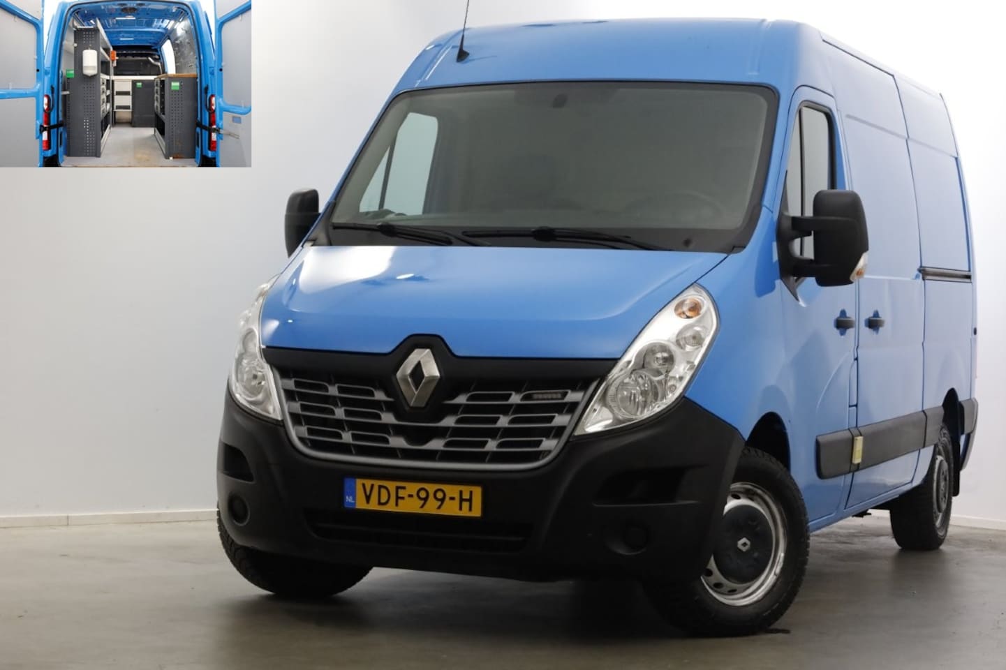 Renault Master - T35 2.3 dCi 130pk E6 L2H2 Airco/Inrichting/2x Schuifdeur 10-2019 - AutoWereld.nl