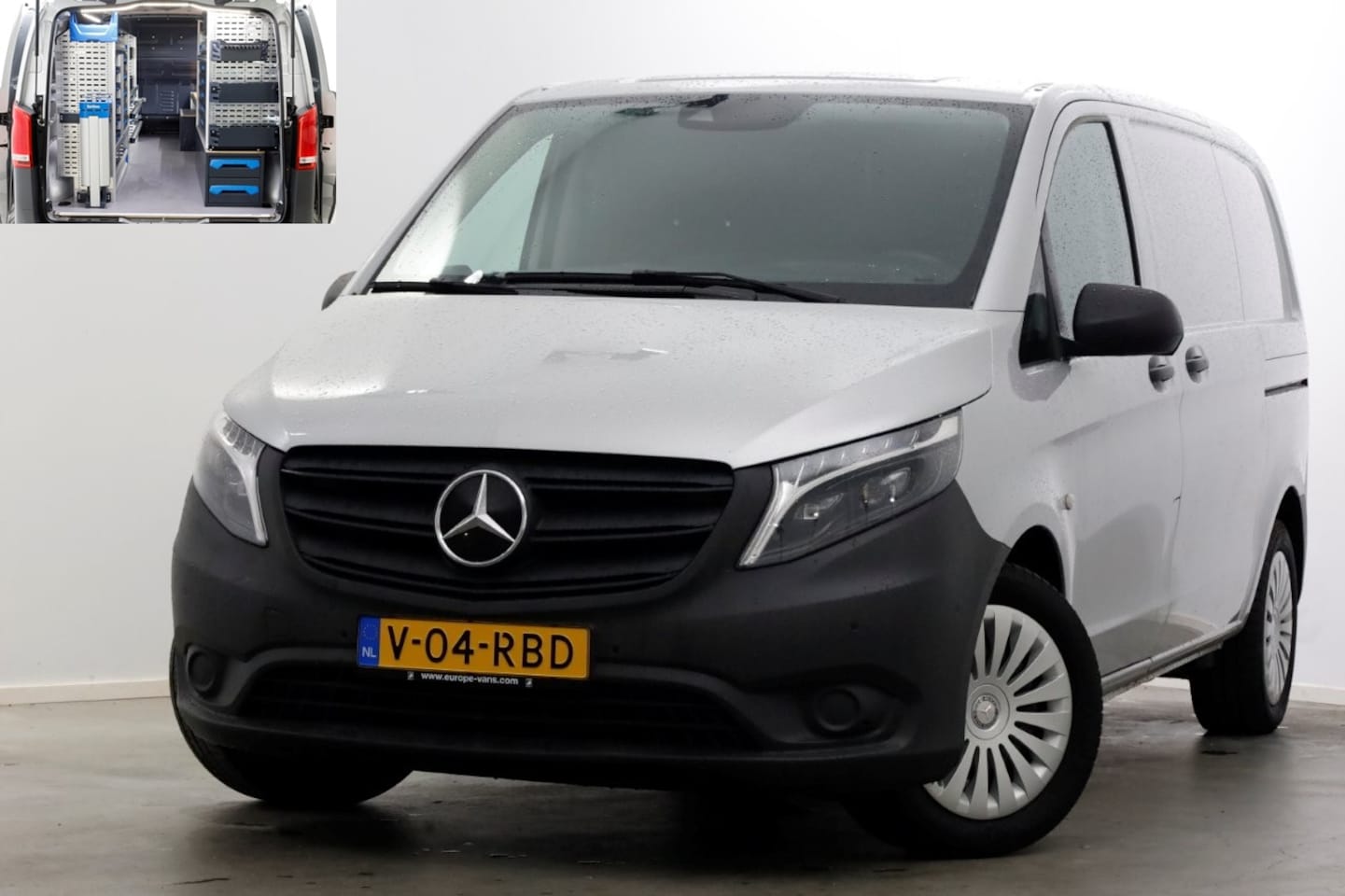 Mercedes-Benz Vito - CDI 136pk Compact 9G Automaat 2x Schuifdeur/LED/Camera/Inrichting 01-2023 - AutoWereld.nl