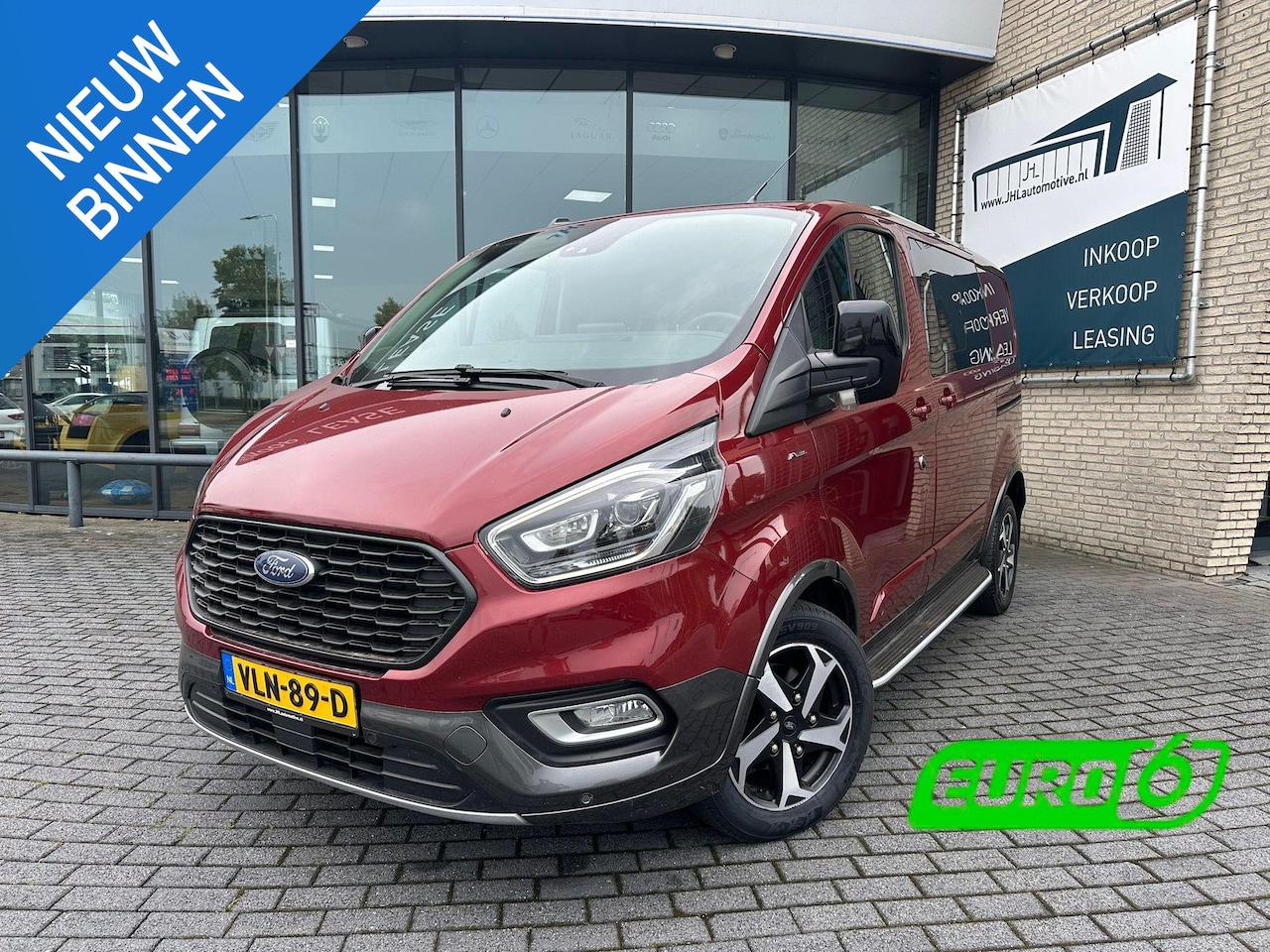 Ford Transit Custom - *ACTIVE*DC*6-PERS*AUTOM*2XSCHUIF*ACC*XENON*UNIEK* - AutoWereld.nl