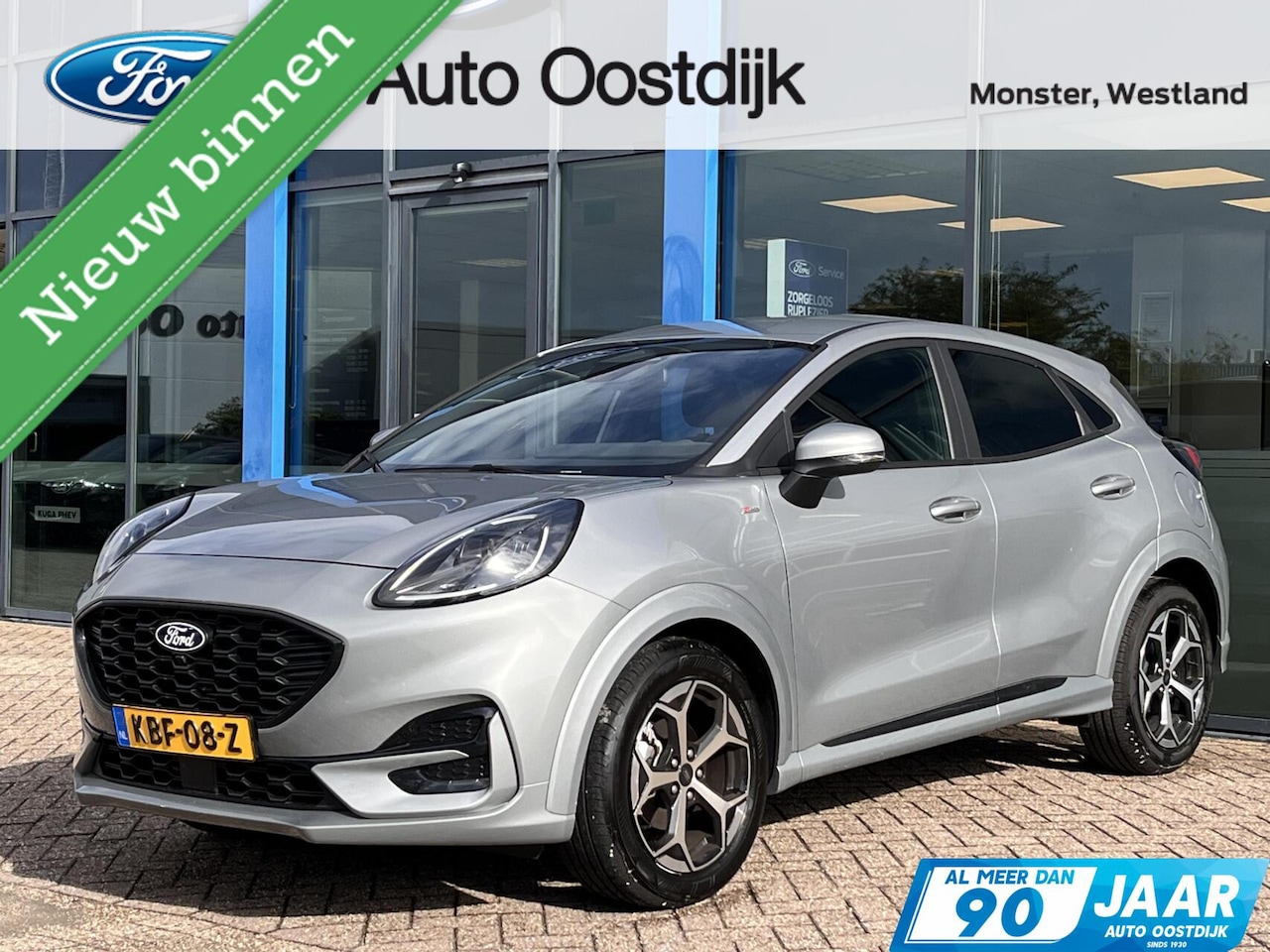 Ford Puma - 1.0 EcoBoost Hybrid ST-Line 125PK Automaat Winterpack Camera Cruise Navi Carplay Climate F - AutoWereld.nl