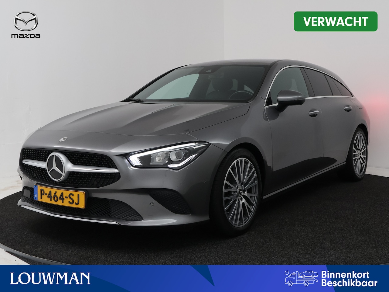 Mercedes-Benz CLA-klasse Shooting Brake - 180 Luxury Line | Elektrische Trekhaak | 18" Multispaaks Velgen | Stoelverwarming | Sfeerv - AutoWereld.nl