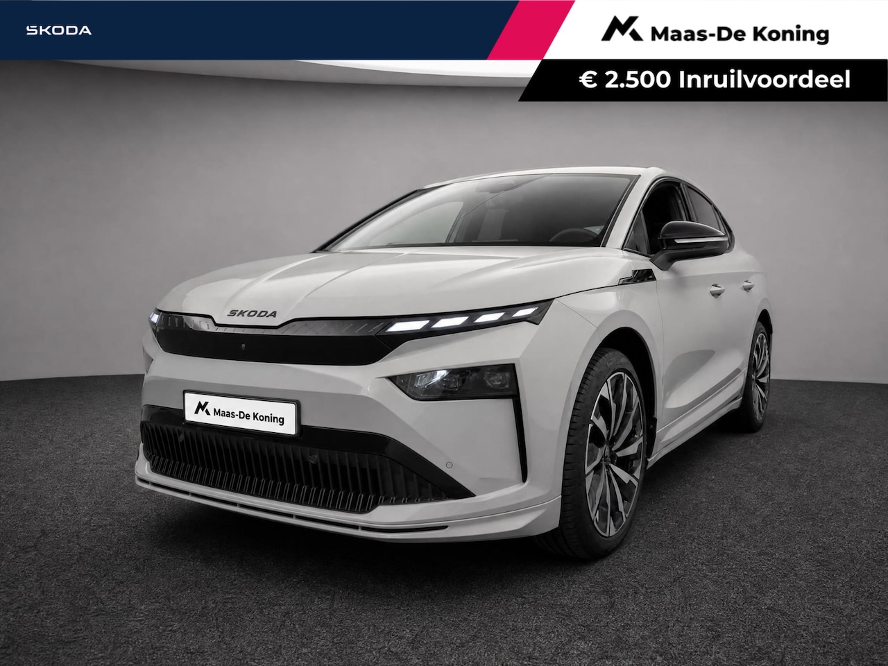 Skoda Enyaq Coupé iV - 85 Sportline | 21' Supernova | Business Upgrade pakket Advanced | Trekhaak wegklapbaar | 2 - AutoWereld.nl