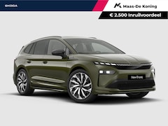 Skoda Enyaq iV - Sportline Tour Edition 85 | Olibo Green | 21" inch velgen Supernova | panoramisch schuif/k