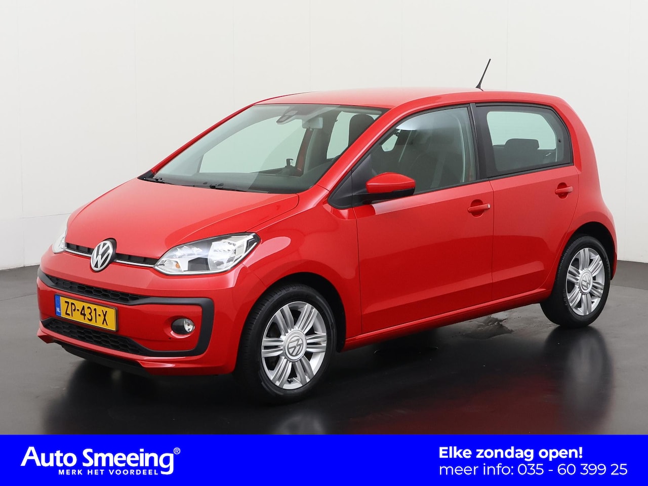 Volkswagen Up! - 1.0 BMT high up! | Parkeersensor | App-Connect | Lichtmetalen Velgen | Zondag Open! - AutoWereld.nl