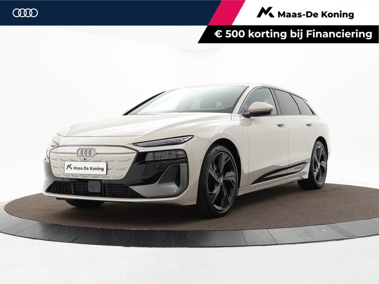 Audi A6 Avant e-tron - S edition 286pk 83 kWh · SOH 97,3% · Warmtepomp · Wegklapbare Trekhaak · 360 Camera · Elek - AutoWereld.nl