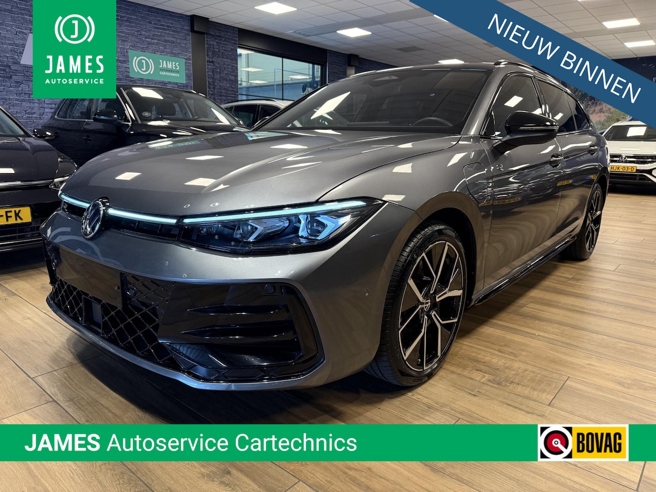Volkswagen Passat Variant - 1.5 eTSI R-Line Edition PHEV|PANO|TREKHAAK|NAVI|CARPLAY|MEMORY SEAT|STOEL/STUUR VERW.|ACC| - AutoWereld.nl