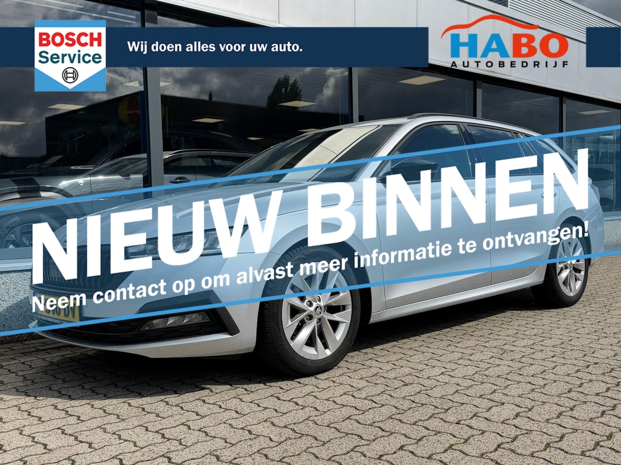 Skoda Octavia Combi - 1.0 E-TSI MHEV SPORT BUSINESS DSG ECC/CRUISE/NAVI/KEYLESS.ENTRY/REGEN.SENS/TREKHAAK/LMVAPP - AutoWereld.nl