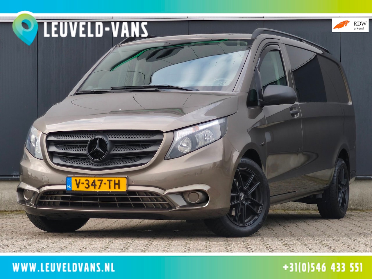 Mercedes-Benz Vito - 114CDI LANG DUBBELE CABINE AUTOMAAT CLIMA CRUISE PDC - AutoWereld.nl