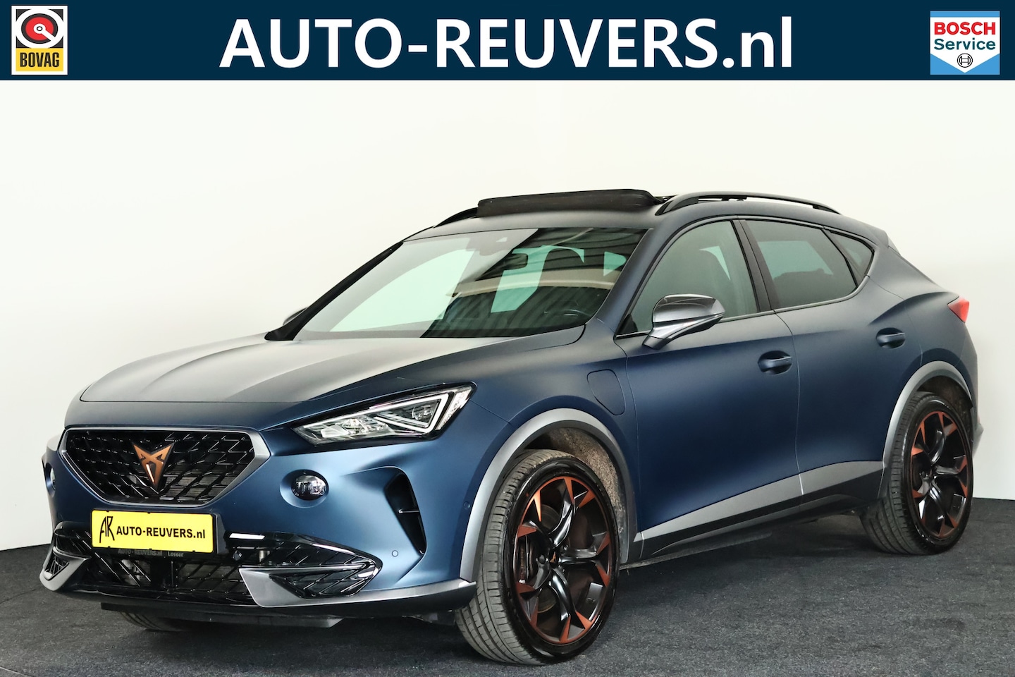 CUPRA Formentor - 1.4 e-Hybrid VZ Copper 245 pk Panorama / Opendak / Navi / ACC / HUD / Camera / CarPlay - AutoWereld.nl