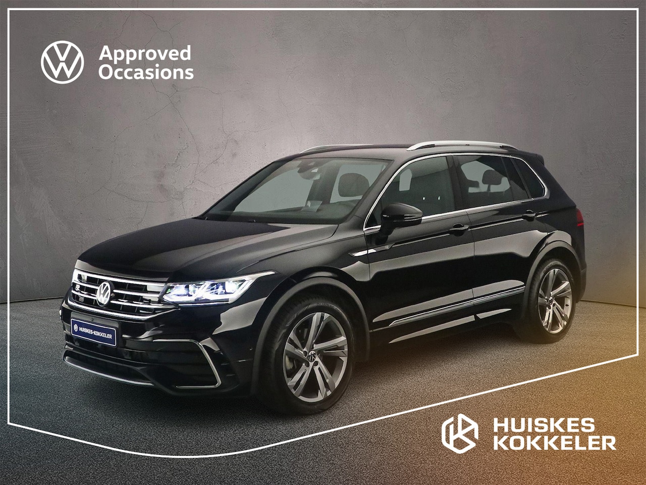 Volkswagen Tiguan - 1.5 TSI R-Line 150pk DSG Automaat, Trekhaak, Adaptive cruise control, Head-up display, 360 - AutoWereld.nl