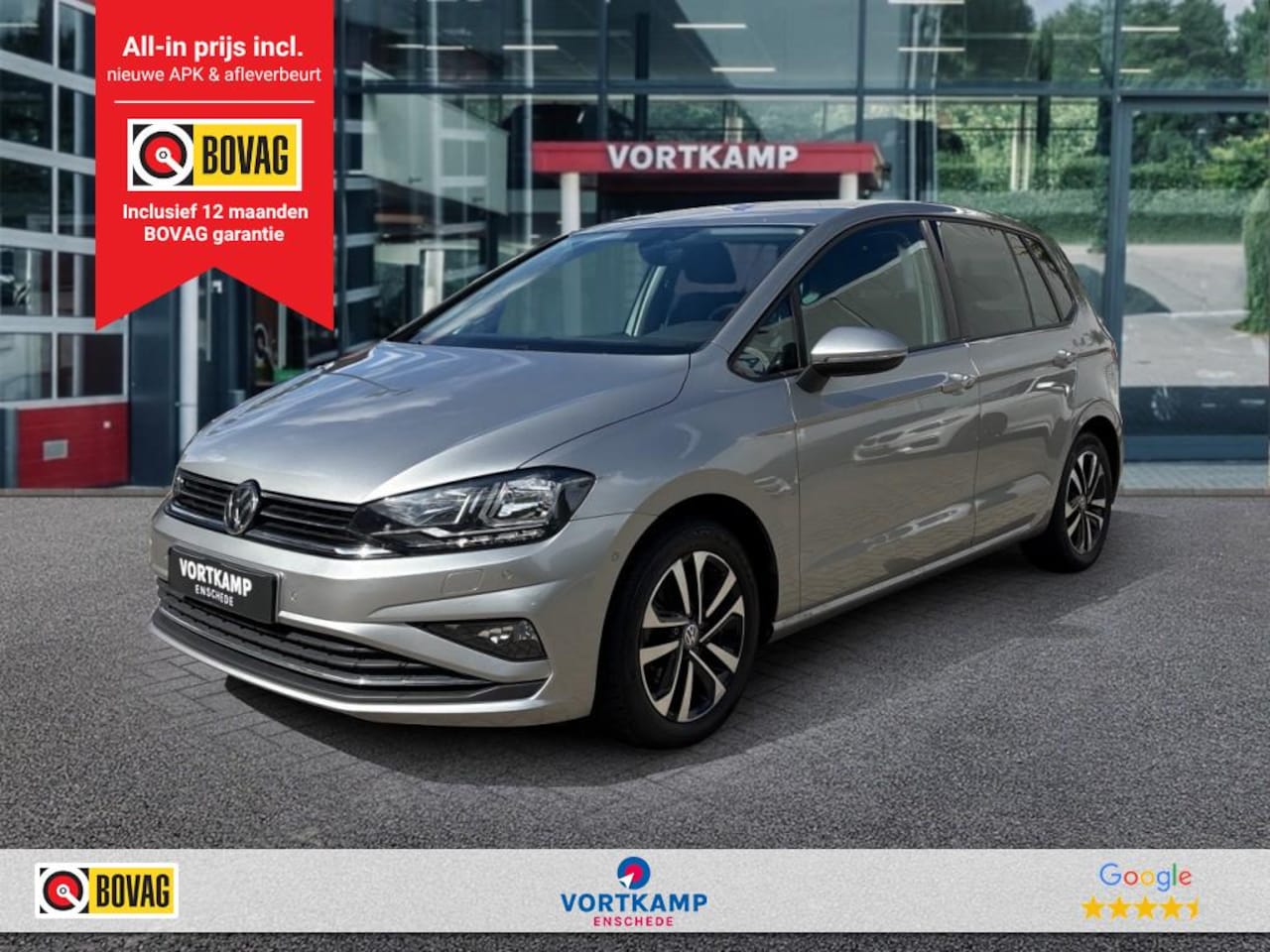 Volkswagen Golf Sportsvan - 1.5 TSI DSG COMFORTLINE TREKHAAK/ACC/STOELVERW/NAVI/ - AutoWereld.nl