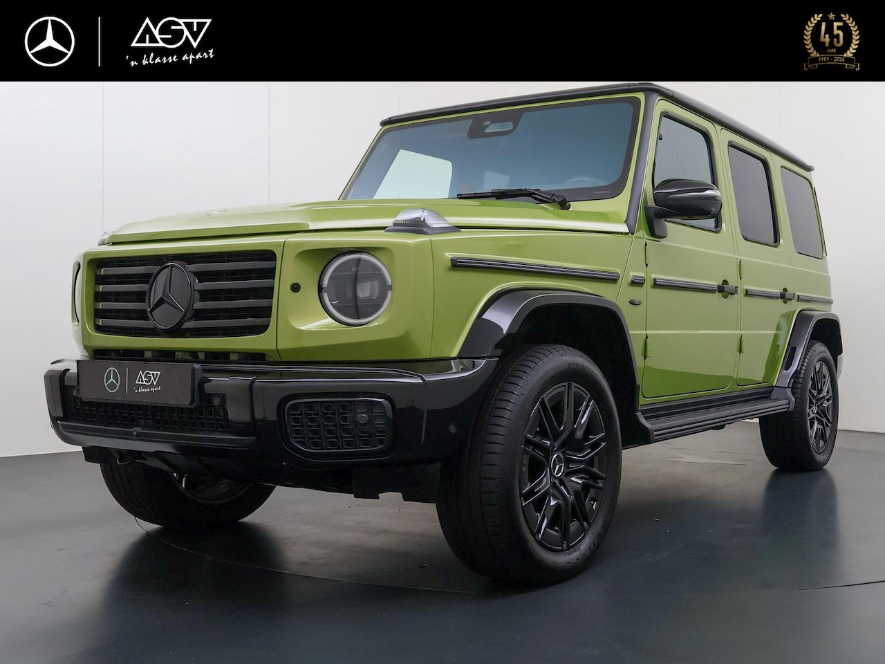 Mercedes-Benz G-klasse - 580 met EQ-Technologie 116 kWh | MANUFAKTUR Made to Measure hoogglans lak | AMG Line Exter - AutoWereld.nl