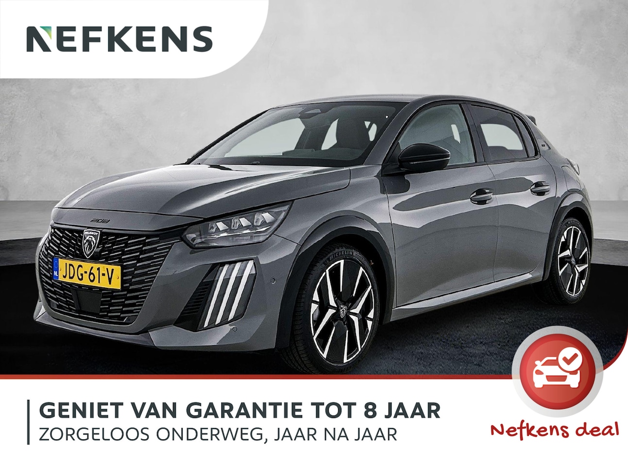 Peugeot 208 - GT Hybrid 145pk Automaat | Navigatie | 360° Camera | Climate Control | Adaptieve Cruise Co - AutoWereld.nl