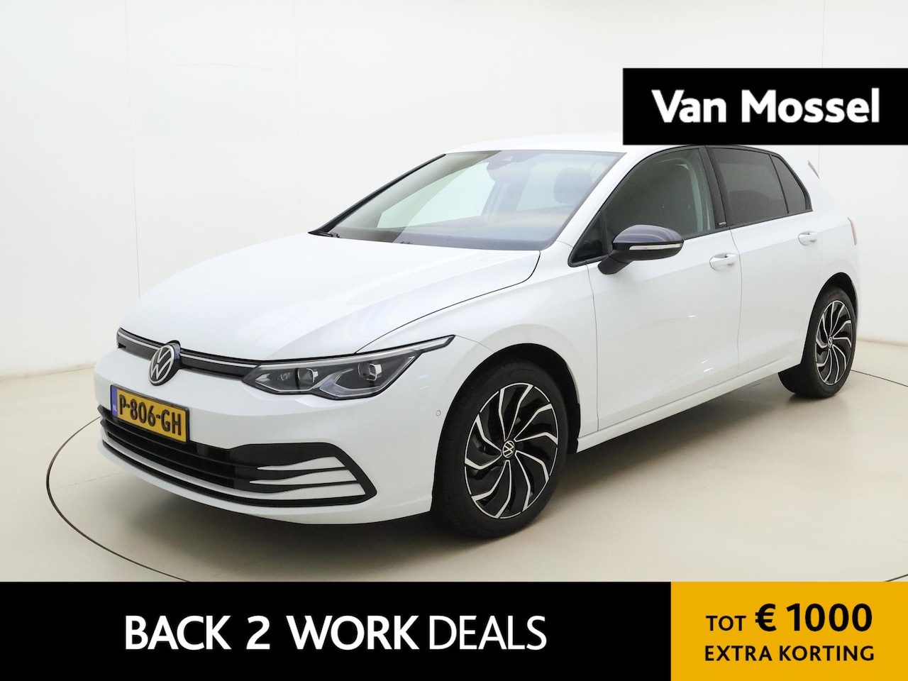 Volkswagen Golf - 1.0 eTSI Life Business | Apple Carplay / Android Auto | Lichtmetalen Velgen | Adap. Cruise - AutoWereld.nl
