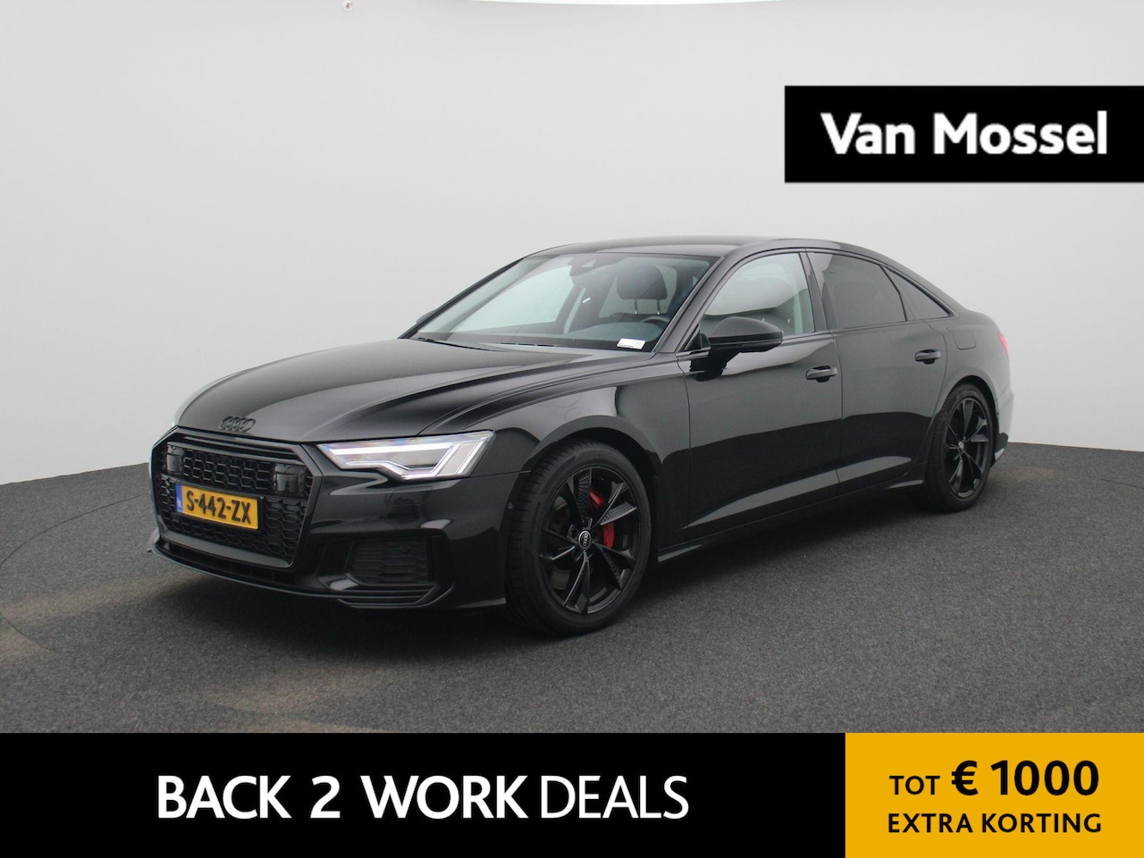 Audi A6 Limousine - 55 TFSI e quattro Pro Line S Competition | Automaat | Stoelverwarming | Stuurverwarming | - AutoWereld.nl
