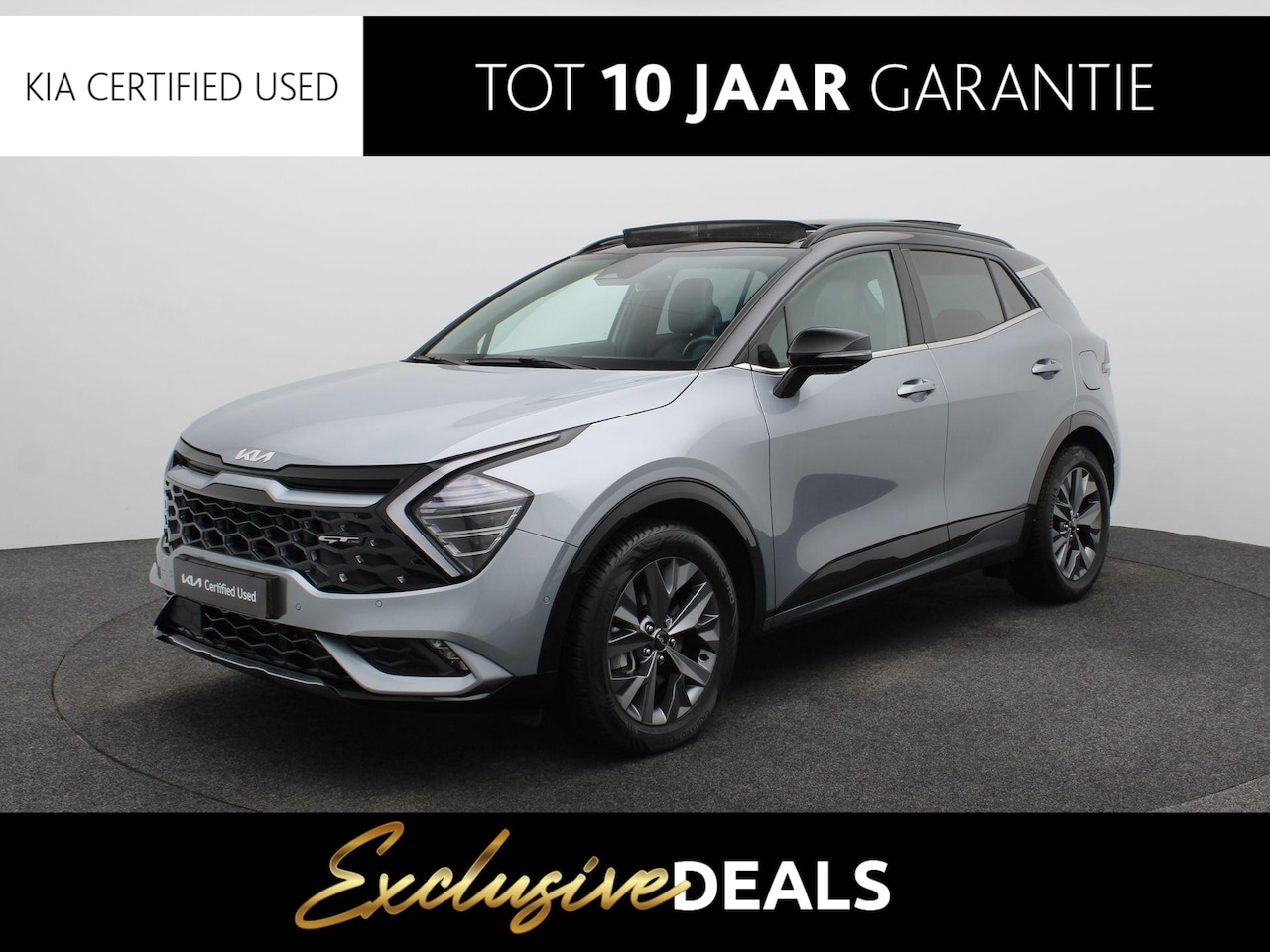 Kia Sportage - 1.6 T-GDi Hybrid GT-PlusLine Trekhaak | Open Dak | Premium Sound | Leder | Stoelverwarming - AutoWereld.nl