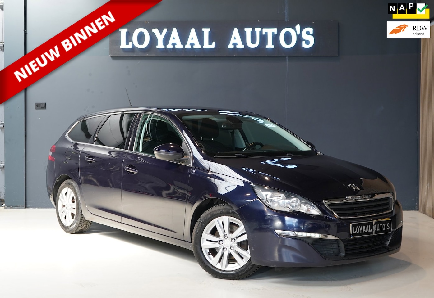 Peugeot 308 SW - 1.6 BlueHDI Blue Lease Pack | PDC | AIRCO | NAVI | NAP | APK - AutoWereld.nl