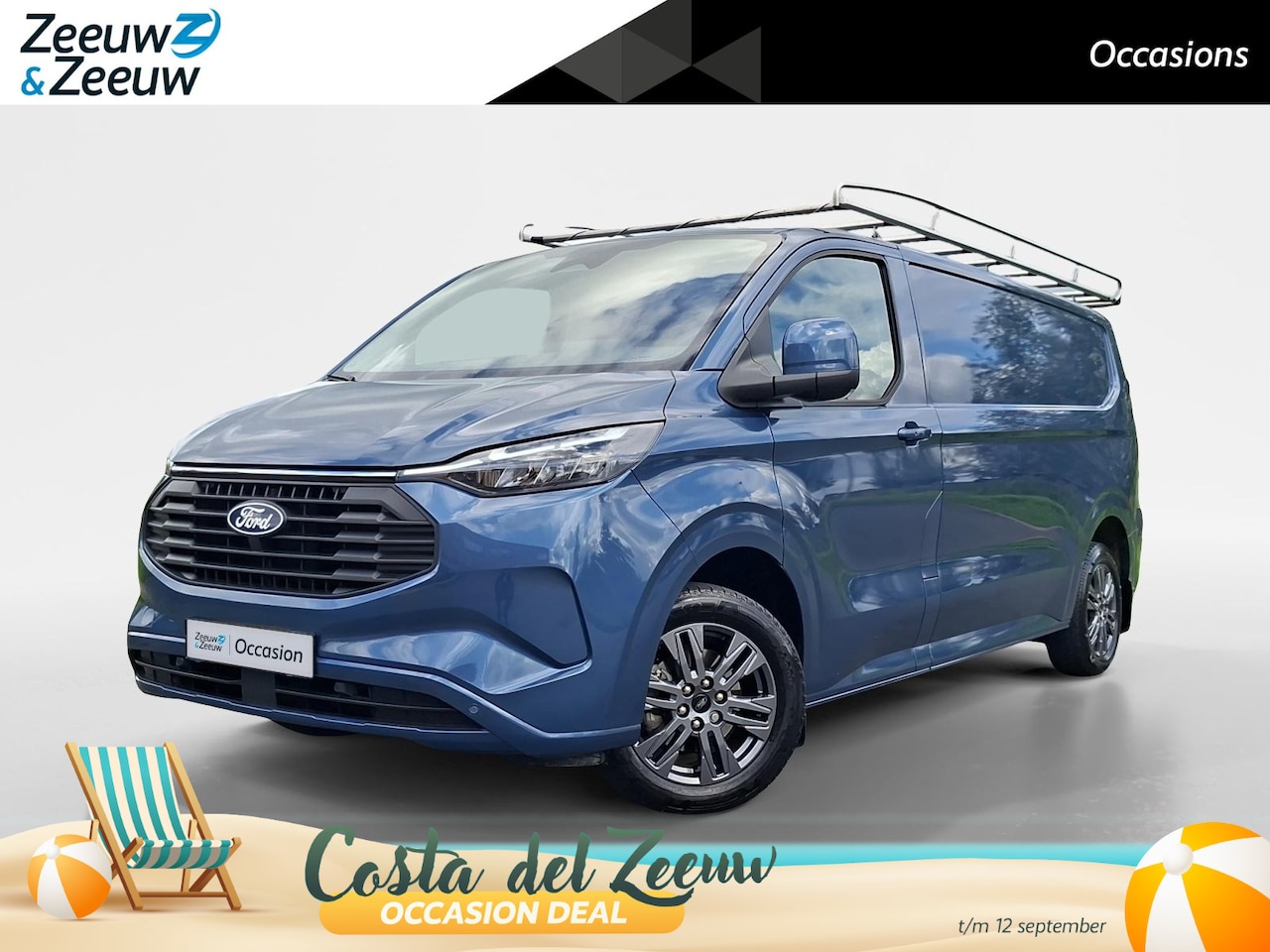 Ford Transit Custom - 320 2.5 PHEV L2H1 Limited | Adaptive Cruisecontrol | El. Trekhaak | Dodehoekdetectie | Nav - AutoWereld.nl