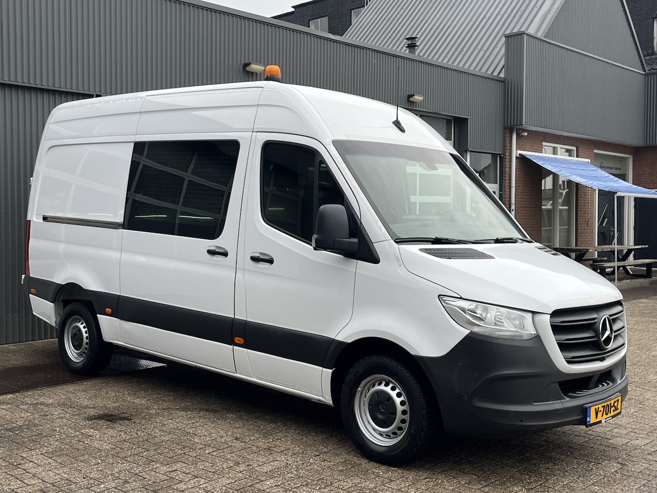 Mercedes-Benz Sprinter - 314 CDI L2H2 Werkplaats Omvormer Trekhaak Kastinrichting Ladekasten inrichting Airco Cruis - AutoWereld.nl