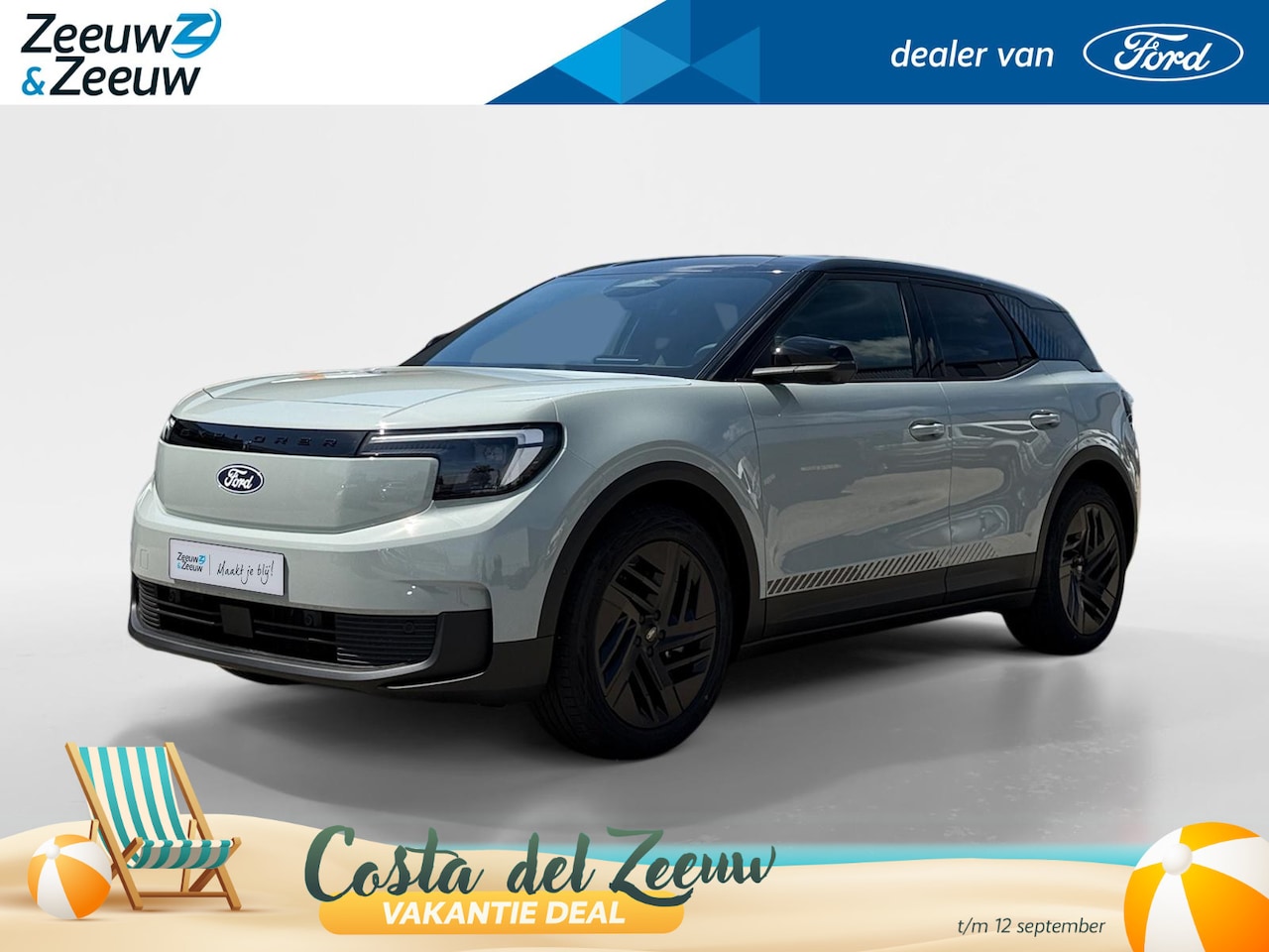 Ford Explorer - Collection Extended Range RWD 79 kWh | 3 Weken verwachte levertijd | €3.500,- Ready Set Fo - AutoWereld.nl