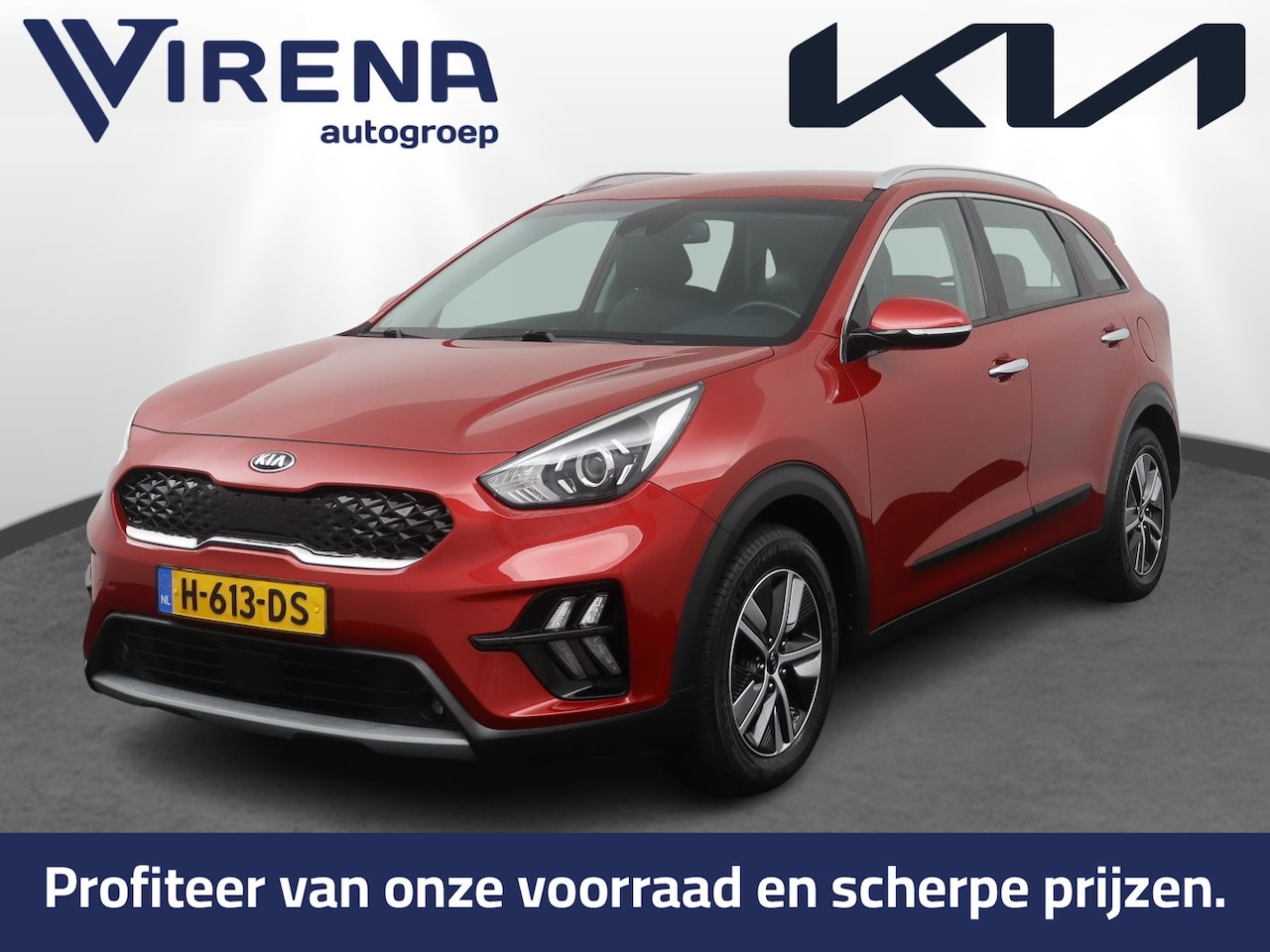 Kia Niro - 1.6 GDi Hybrid DynamicLine - Cruise Control - Climate Control - DAB - Apple Carplay / Andr - AutoWereld.nl