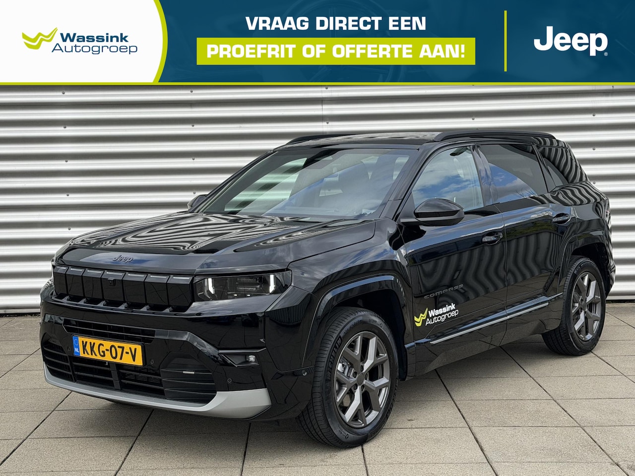 Jeep Compass - 1.2 e-Hybrid Summit | Adaptive Cruise Control | Schuif/Kanteldak | Elektrisch Verstelbare - AutoWereld.nl