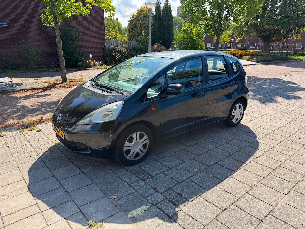Honda Jazz - 1.2 Trend 5dr Airco APK 04-2027 Black Edition - AutoWereld.nl