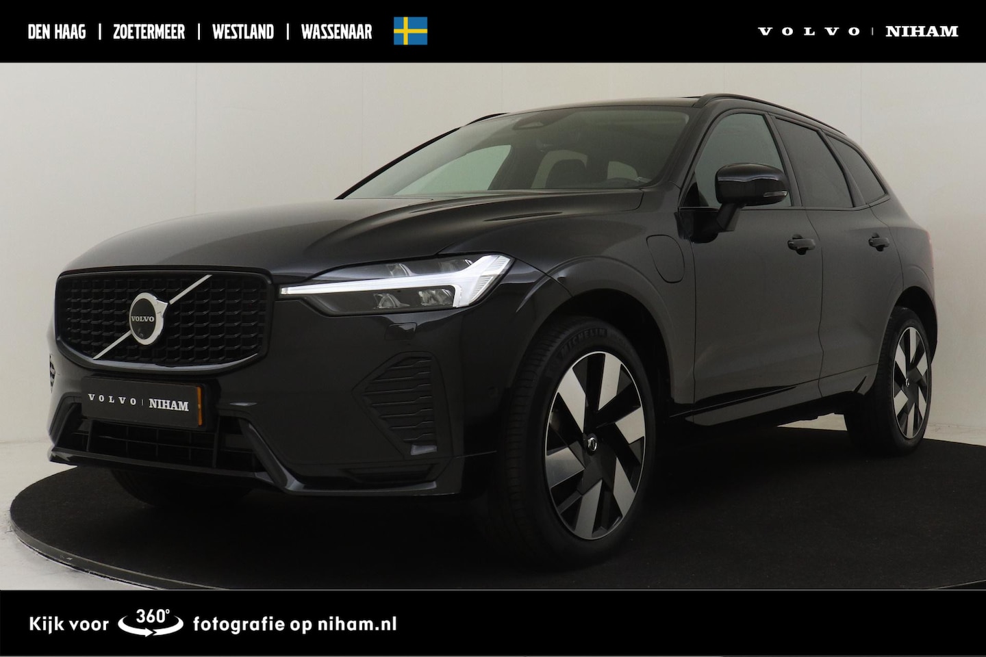 Volvo XC60 - T8 PLUG-IN HYBRID AWD ULTIMATE DARK -PANO.DAK|HARMAN/KARDON|GEVENT.LEDER+MASSAGE|360°CAM|H - AutoWereld.nl