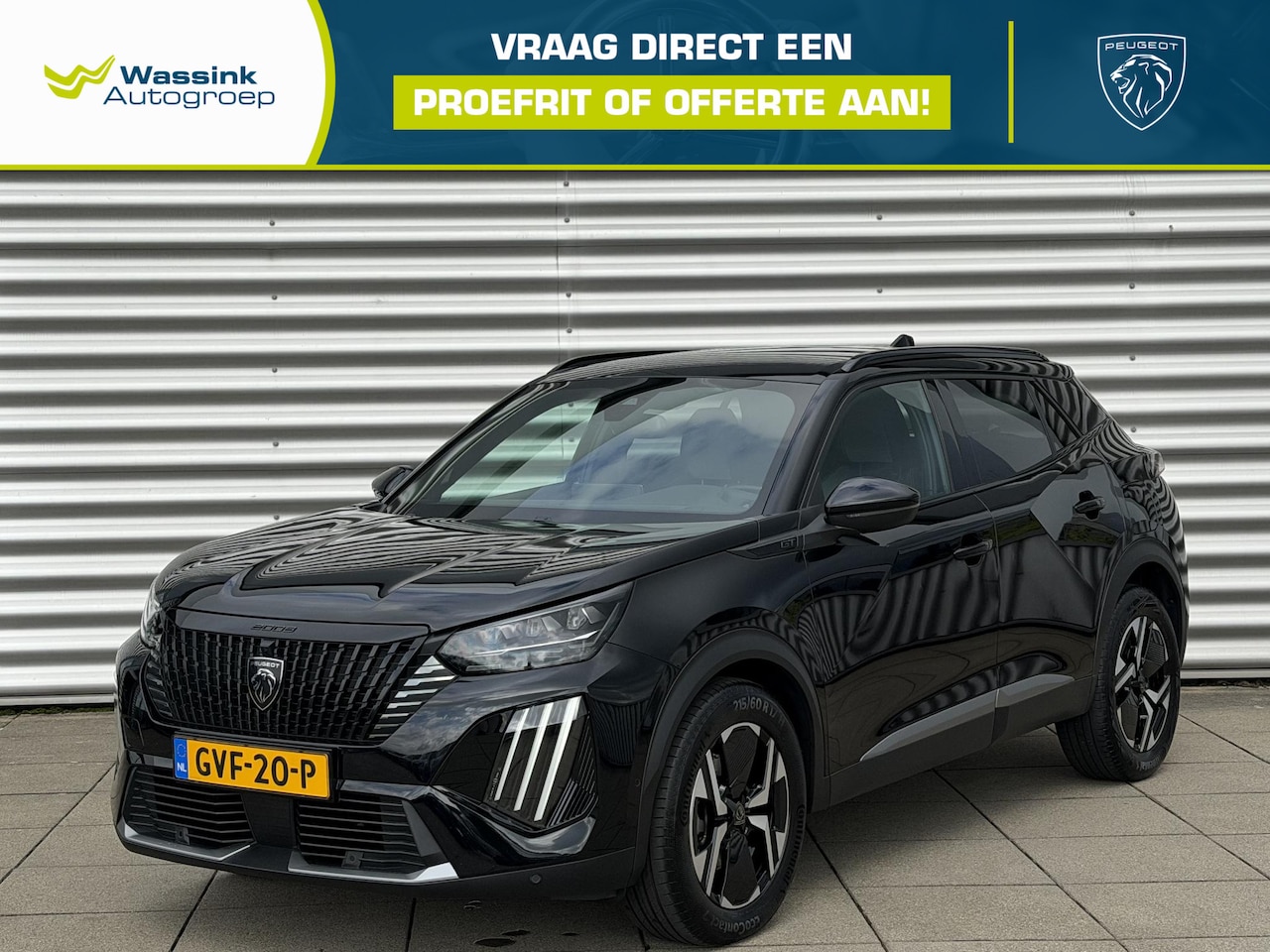 Peugeot 2008 - 1.2 Hybrid 136 GT | Adaptive Cruise Control | 360° Camera | Navigatie | Apple Carplay / An - AutoWereld.nl