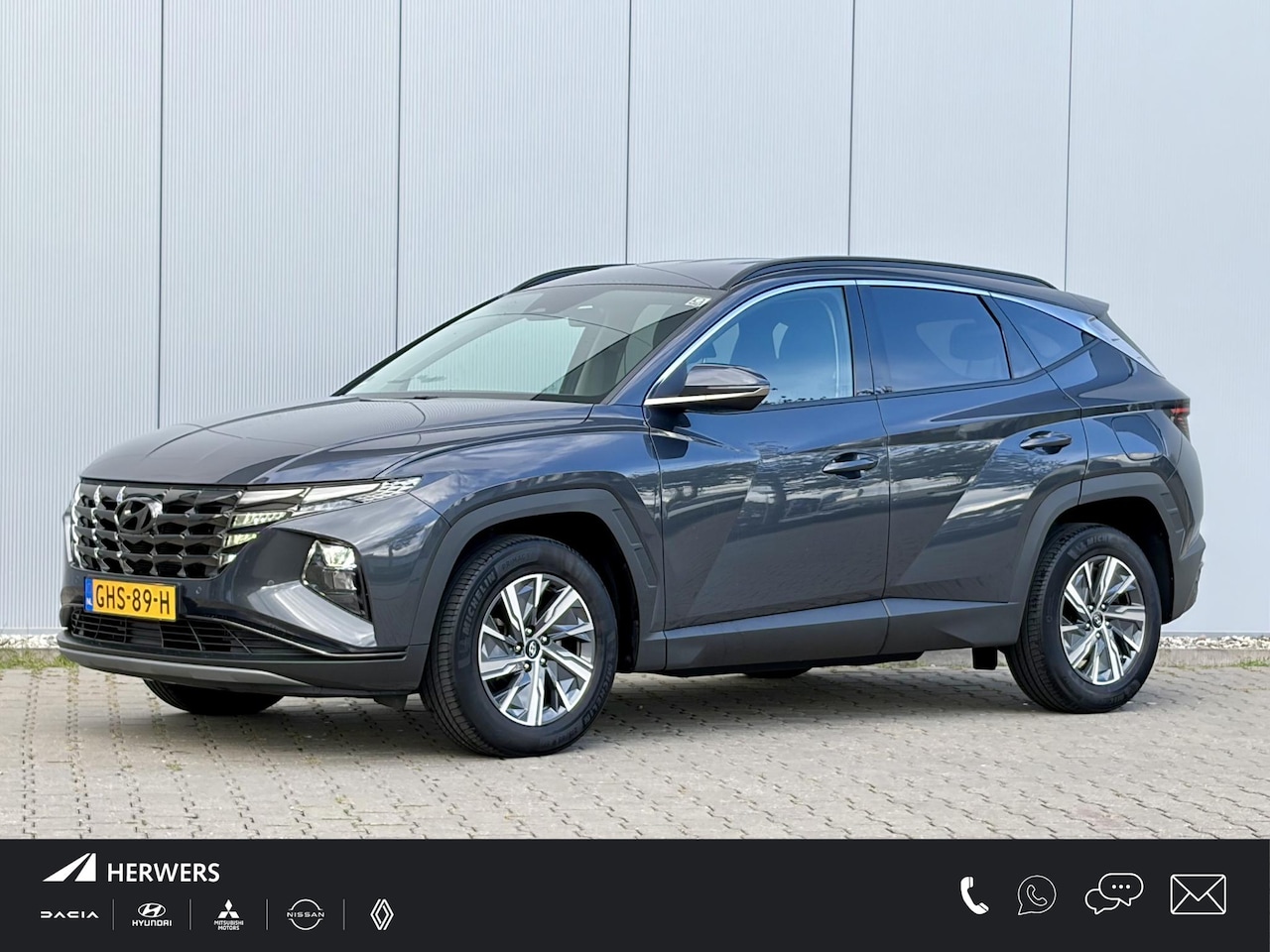 Hyundai Tucson - 1.6 T-GDI HEV Comfort Automaat 230PK / Trekhaak met 1650KG Trekgewicht / Navigatie / Cruis - AutoWereld.nl