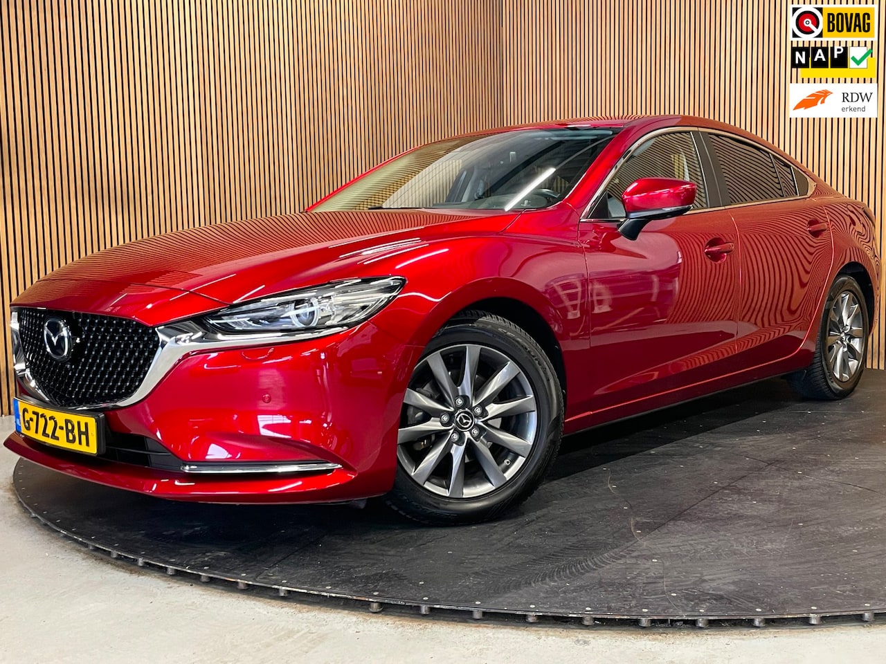 Mazda 6 - 2.0 SkyActiv-G 165 Signature|FULL OPTION|TREKAAK|ACC|HUD|LEDER|MEMORY|STUUR+STOELVERW+VENT - AutoWereld.nl